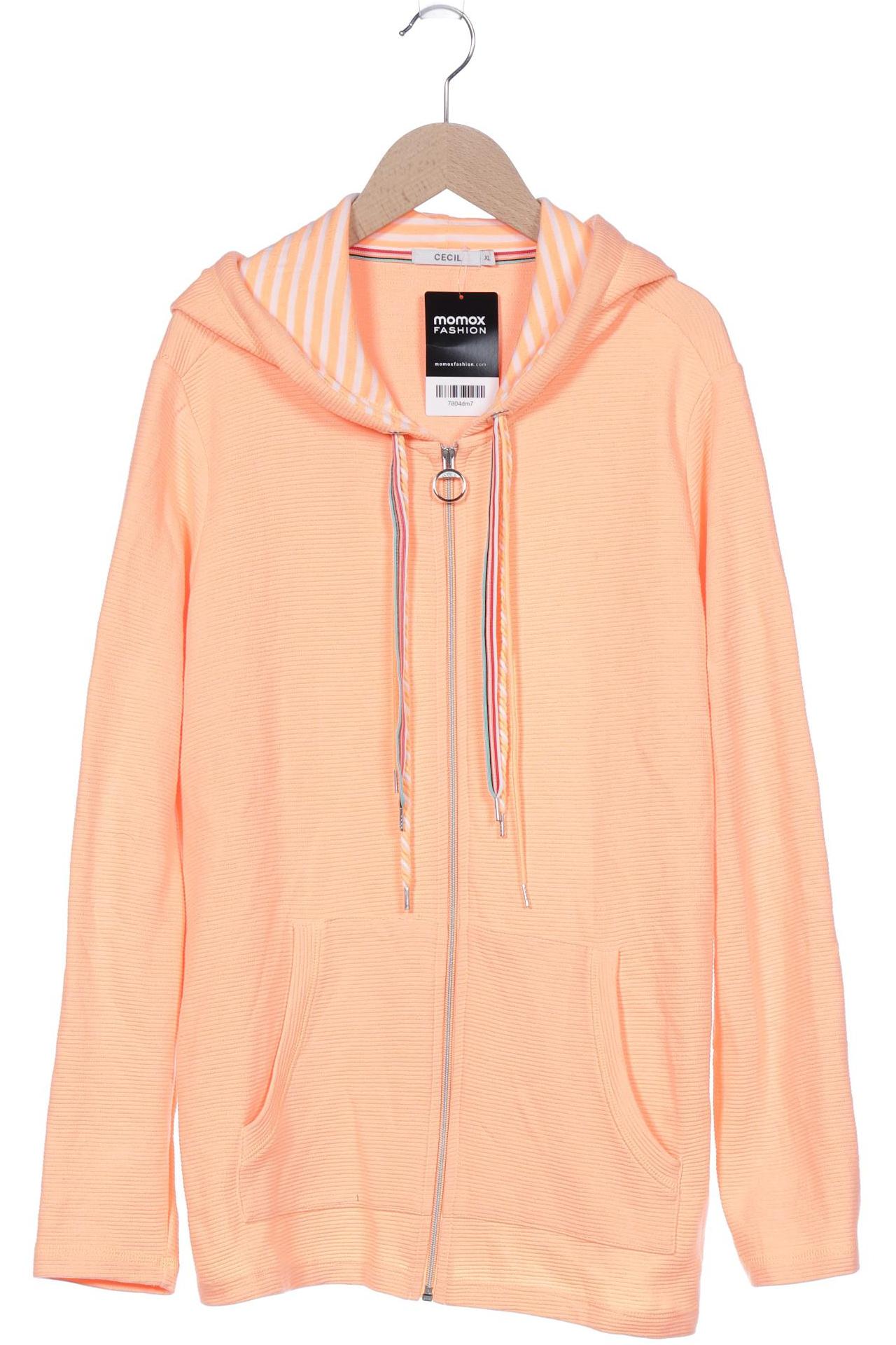 

Cecil Damen Kapuzenpullover, orange, Gr. 44