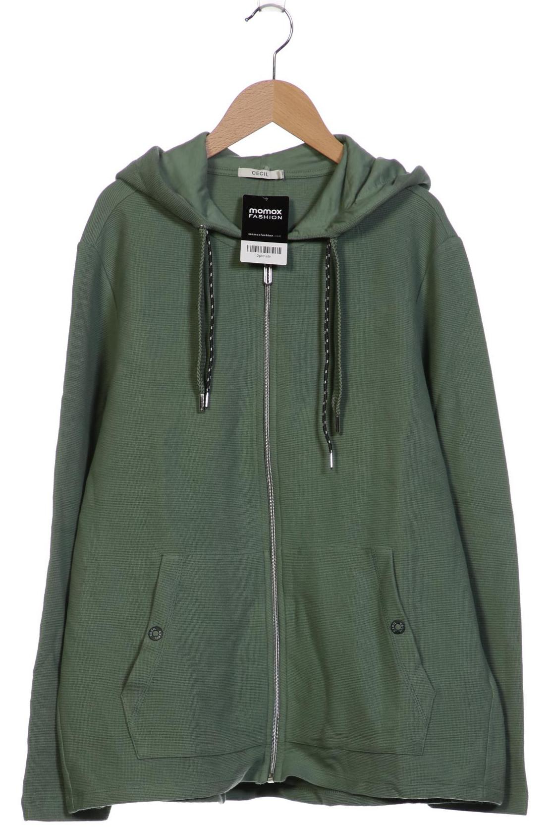 

Cecil Damen Kapuzenpullover, grün, Gr. 44