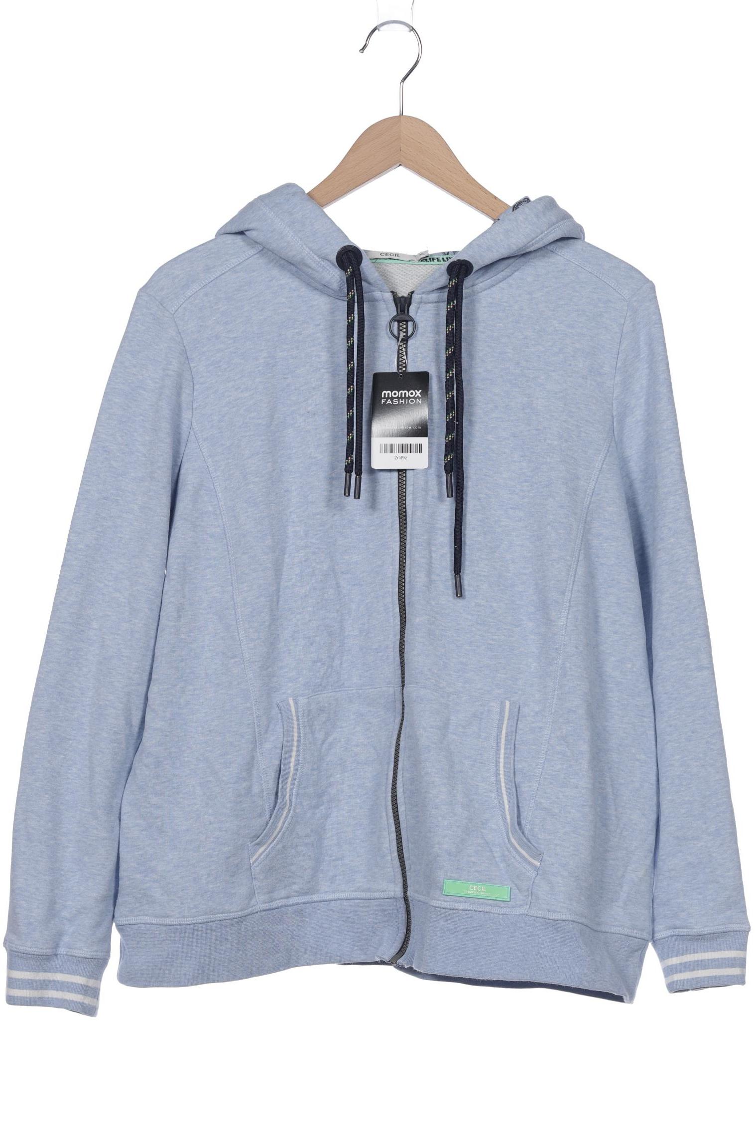 

Cecil Damen Kapuzenpullover, blau, Gr. 44