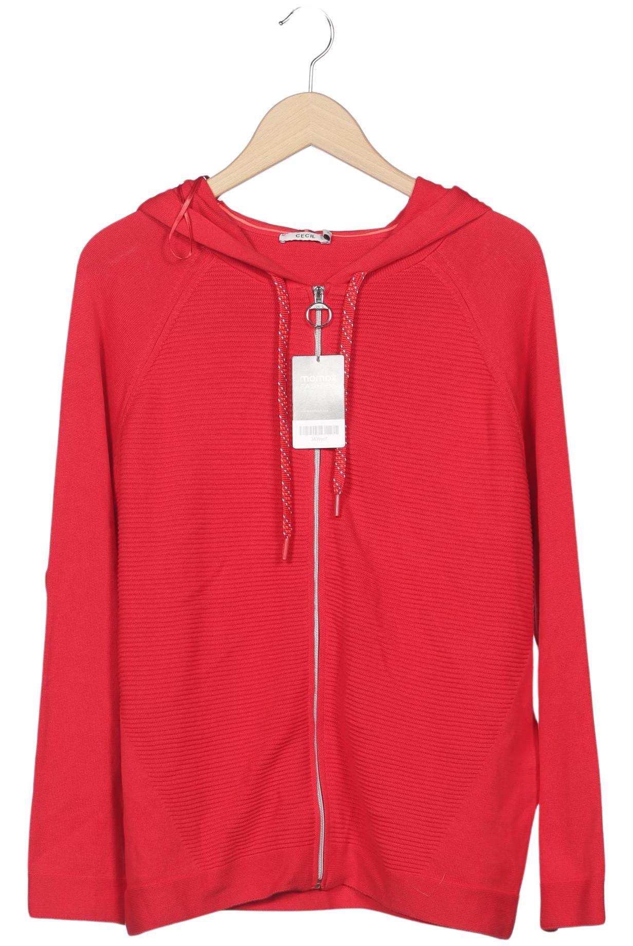 

Cecil Damen Kapuzenpullover, rot, Gr. 42