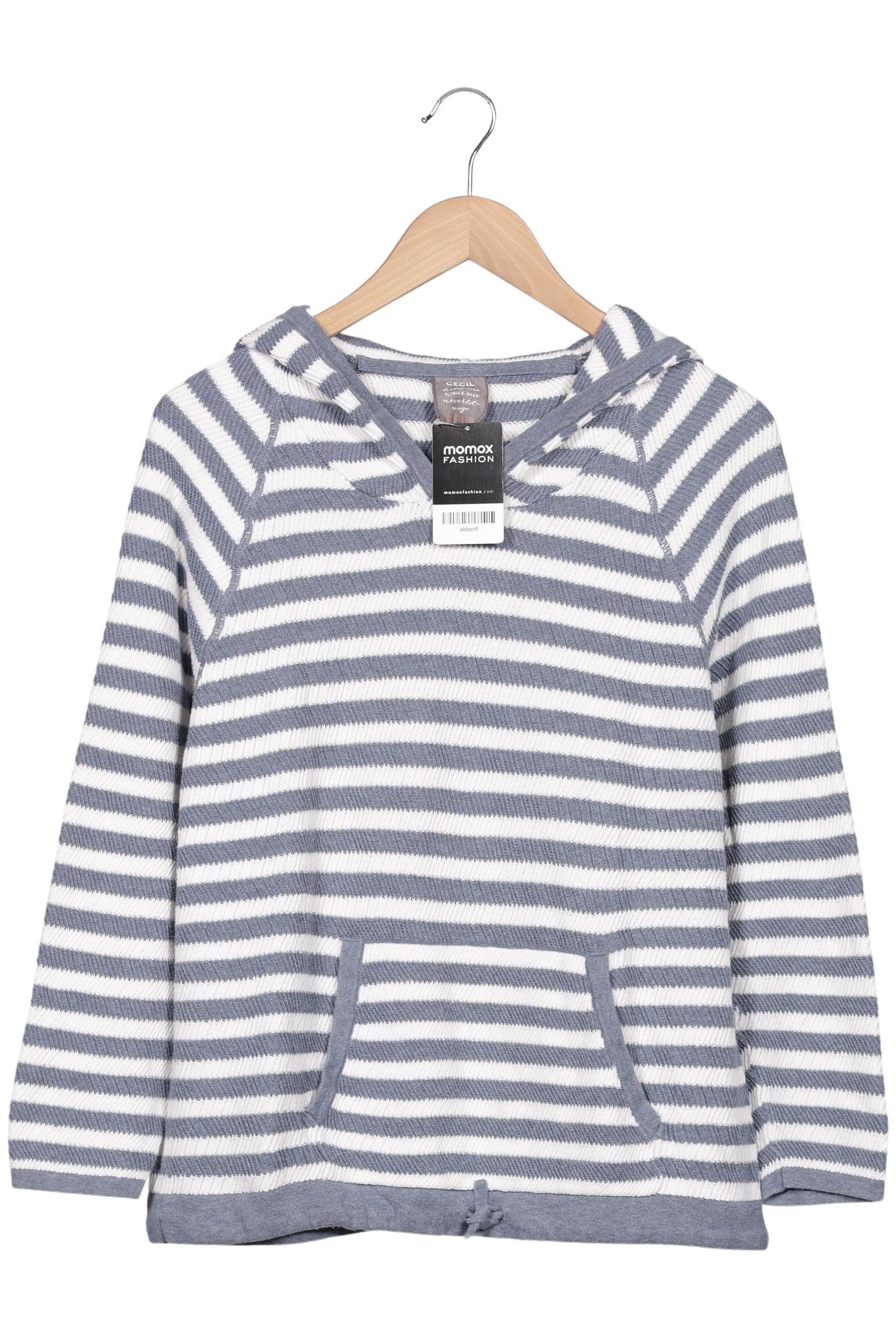 

Cecil Damen Kapuzenpullover, blau, Gr. 42