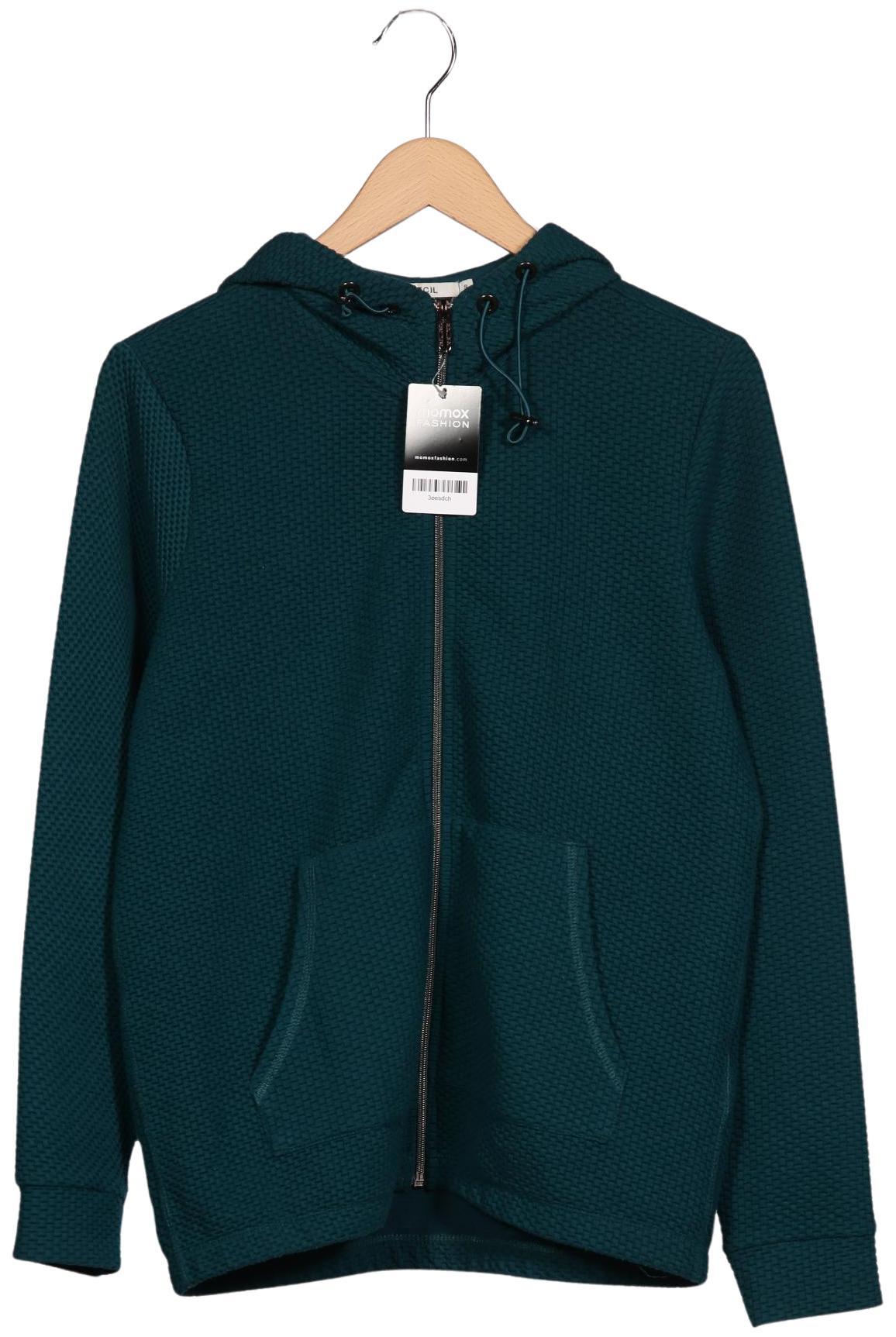 

Cecil Damen Kapuzenpullover, türkis, Gr. 36