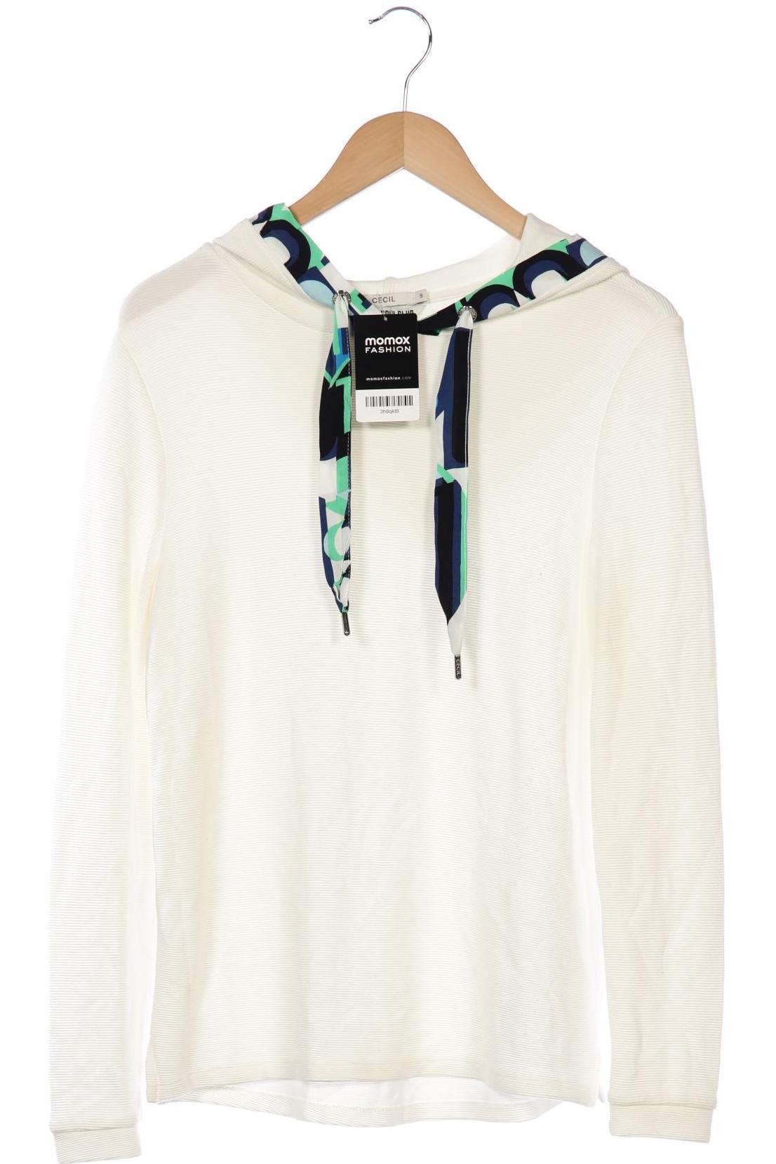 

Cecil Damen Kapuzenpullover, weiß, Gr. 36