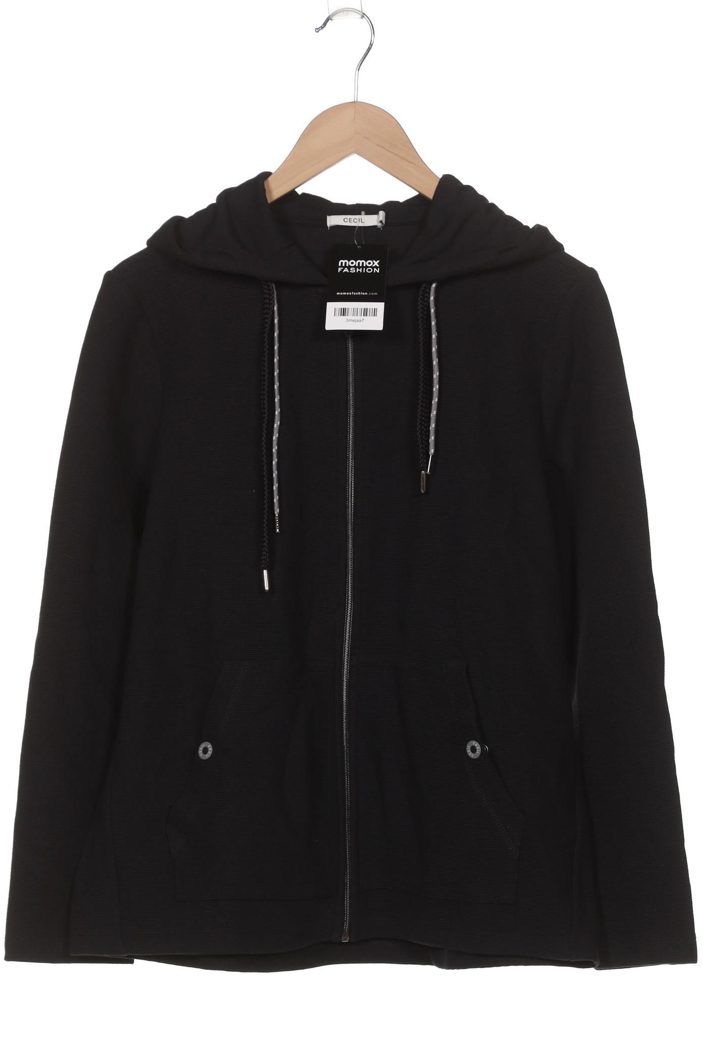 

Cecil Damen Kapuzenpullover, schwarz, Gr. 42