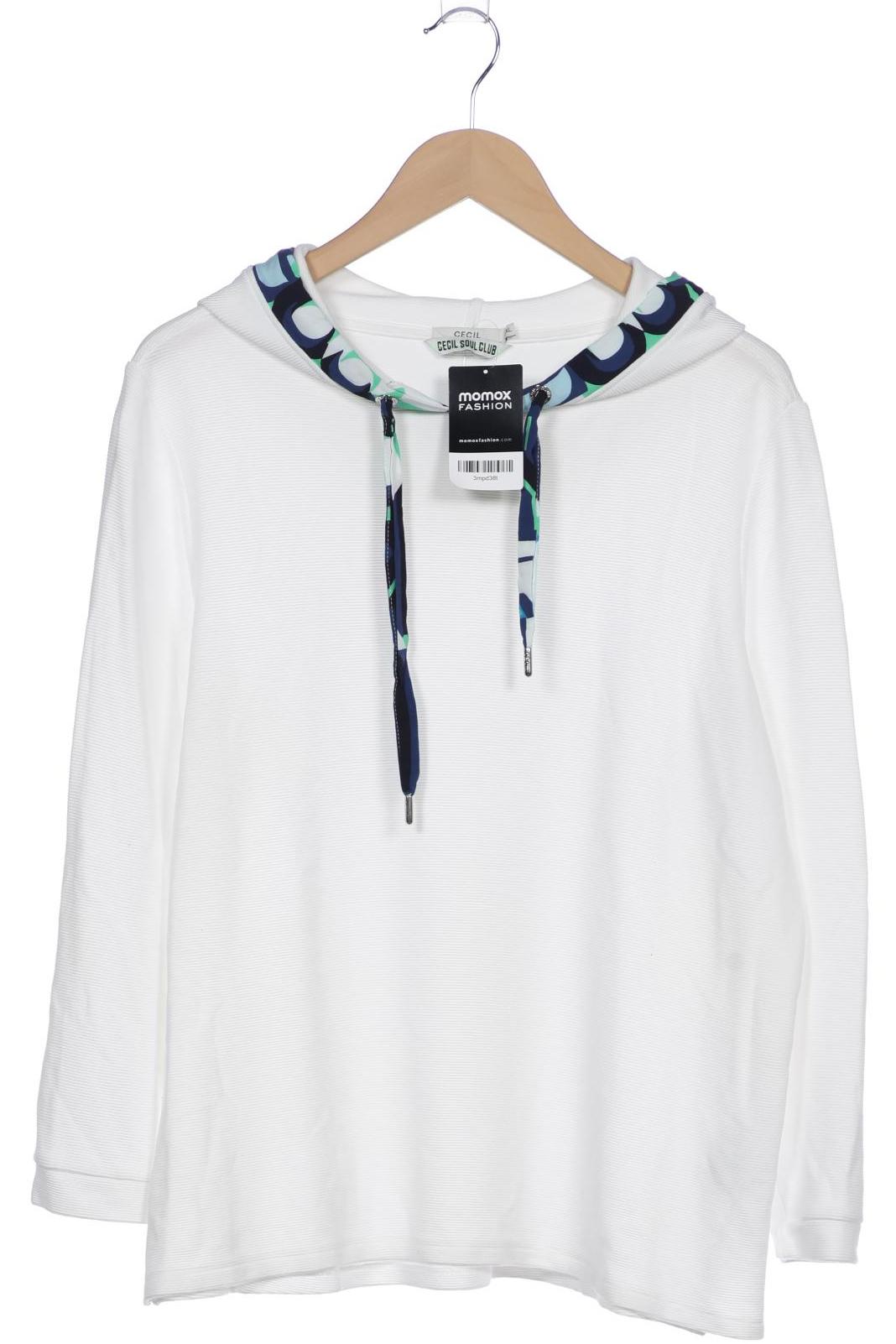 

Cecil Damen Kapuzenpullover, weiß, Gr. 44
