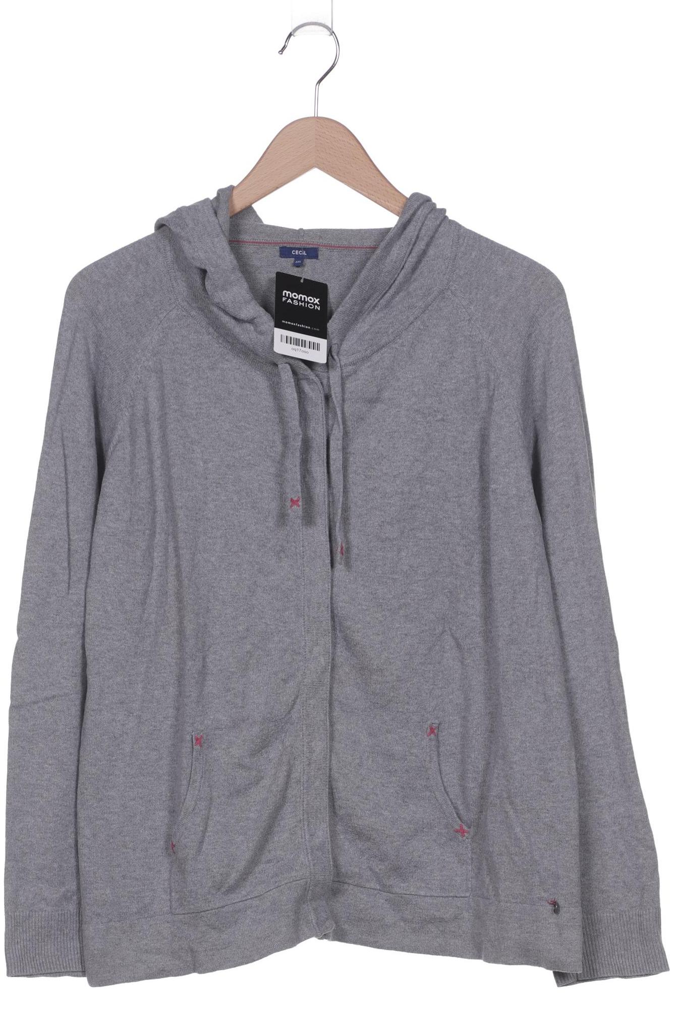 

Cecil Damen Kapuzenpullover, grau, Gr. 46