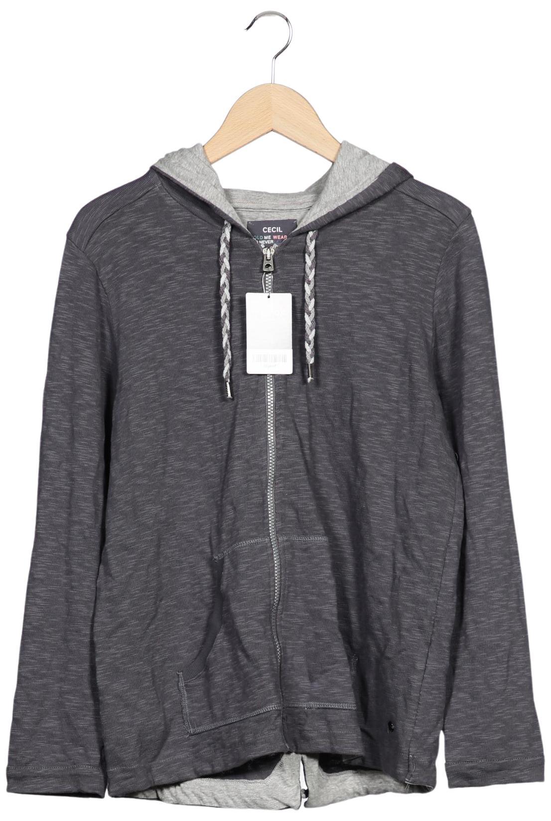 

Cecil Damen Kapuzenpullover, grau, Gr. 38