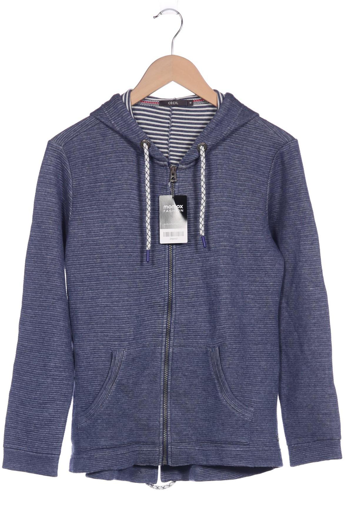 

Cecil Damen Kapuzenpullover, blau, Gr. 38