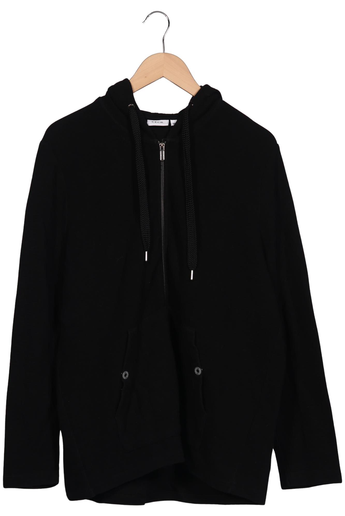 

Cecil Damen Kapuzenpullover, schwarz, Gr. 46