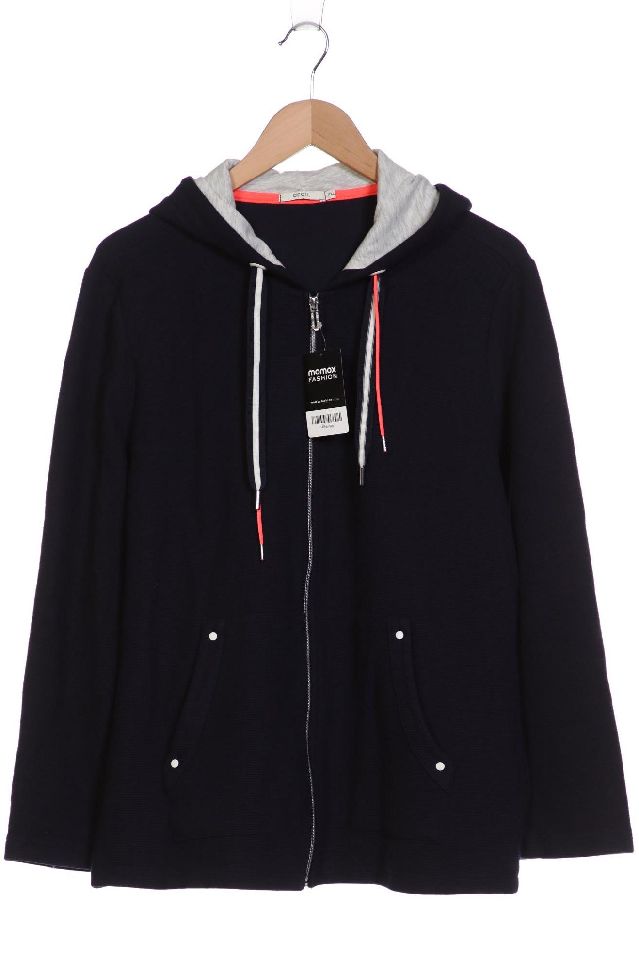 

Cecil Damen Kapuzenpullover, marineblau, Gr. 46