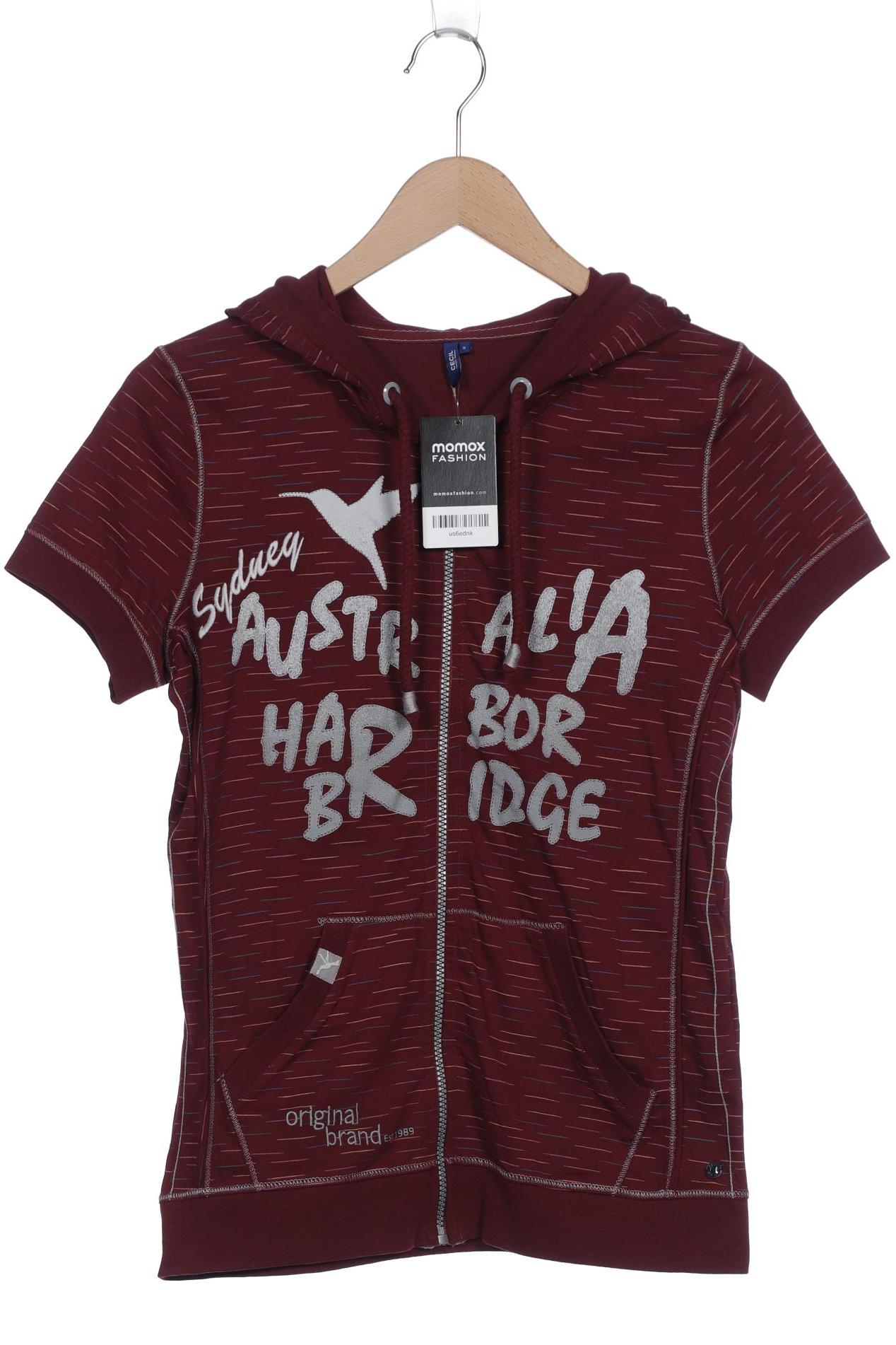 

Cecil Damen Kapuzenpullover, bordeaux, Gr. 36