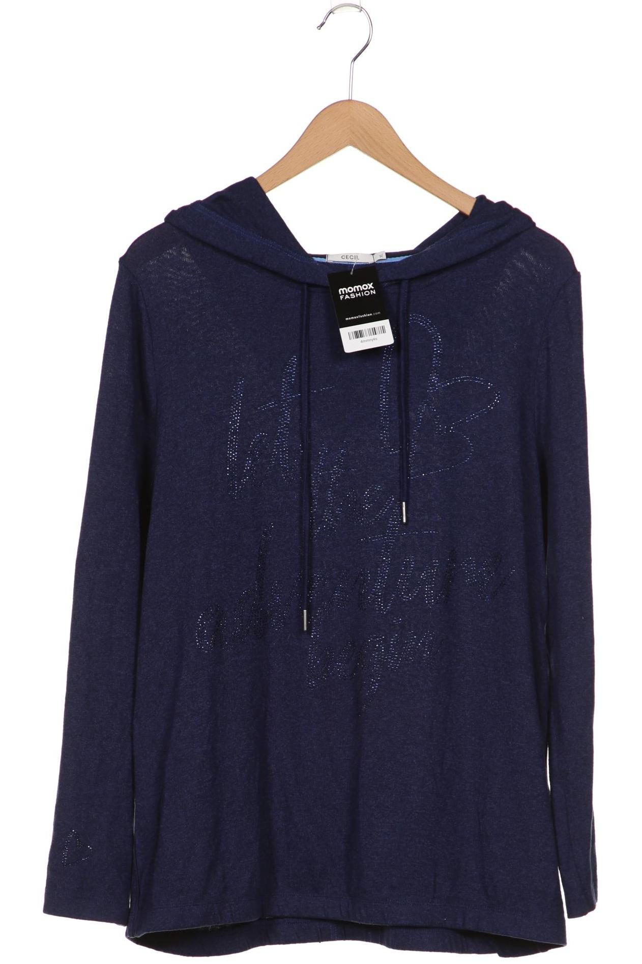 

CECIL Damen Kapuzenpullover, marineblau