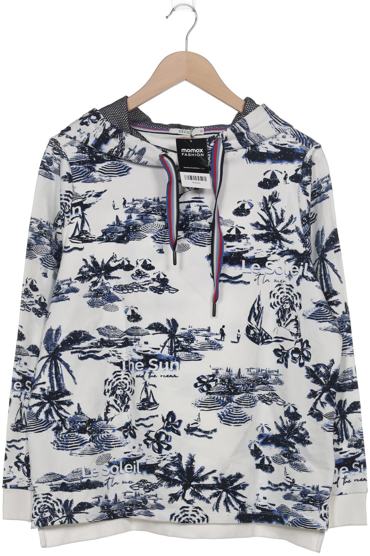 

Cecil Damen Kapuzenpullover, weiß, Gr. 38