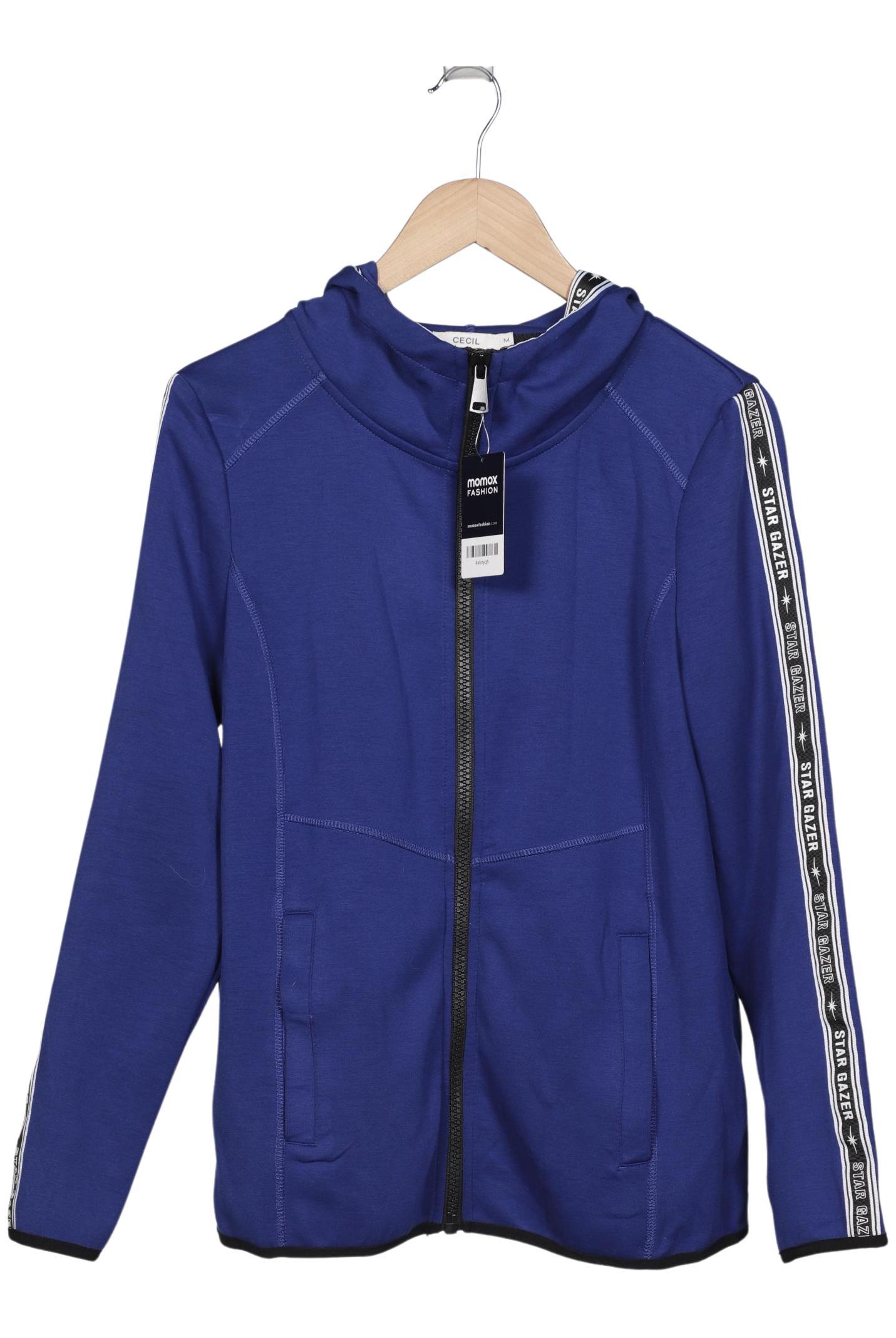 

Cecil Damen Kapuzenpullover, blau, Gr. 38