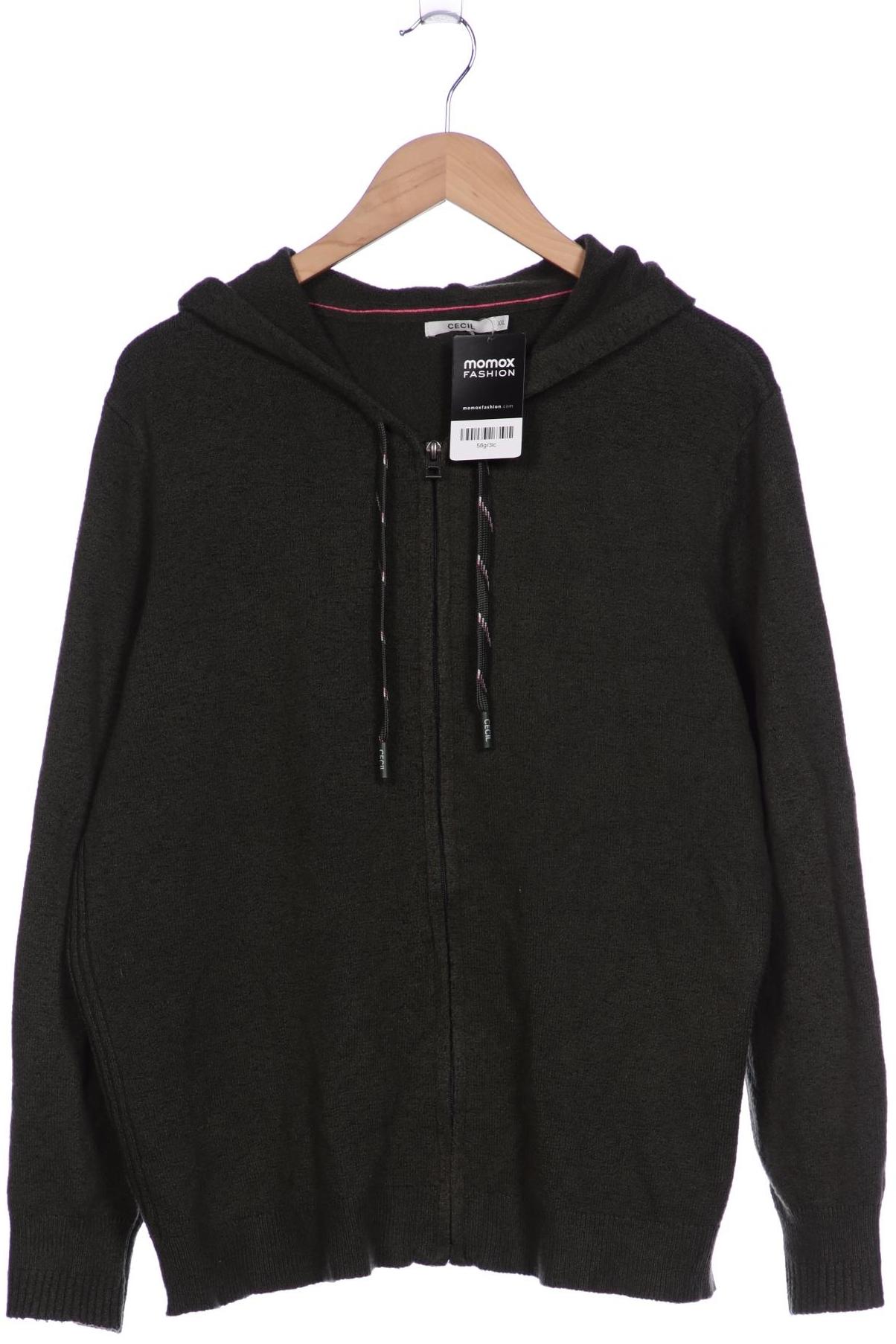 

Cecil Damen Kapuzenpullover, grün, Gr. 46