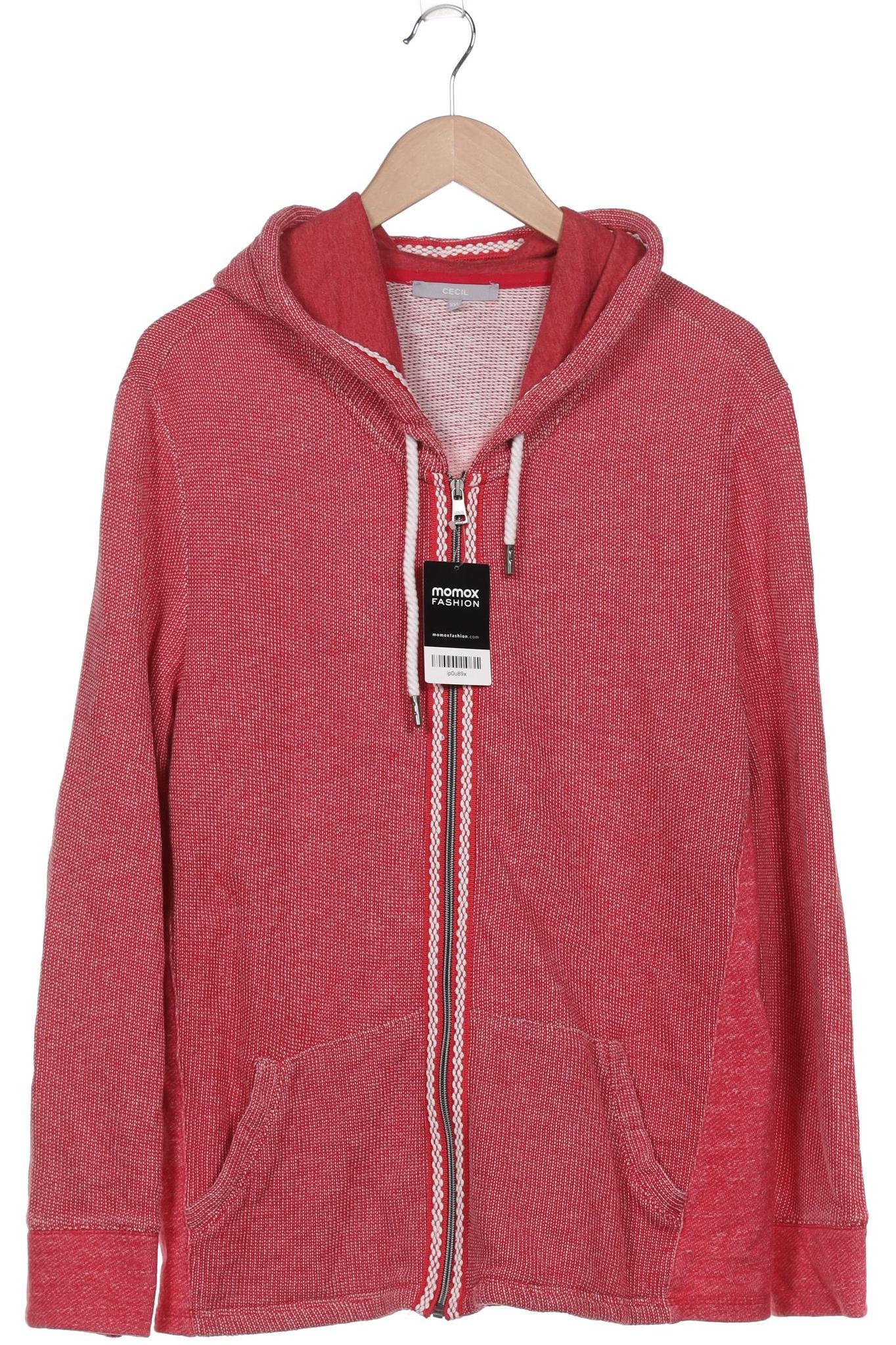

Cecil Damen Kapuzenpullover, rot, Gr. 46