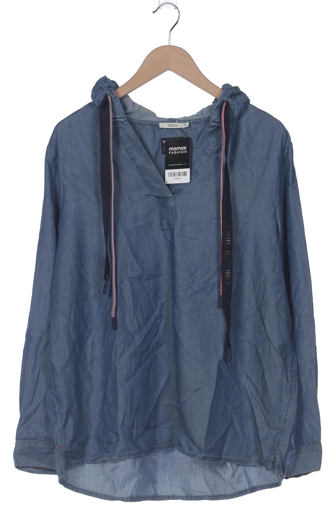 

Cecil Damen Kapuzenpullover, blau, Gr. 44