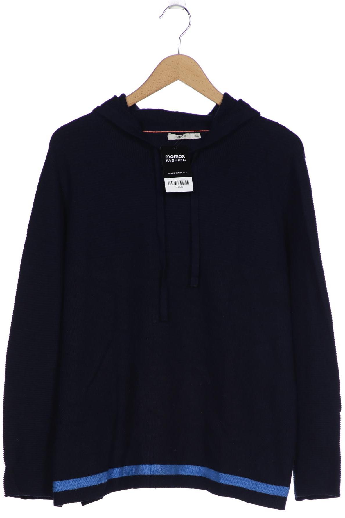 

CECIL Damen Kapuzenpullover, marineblau