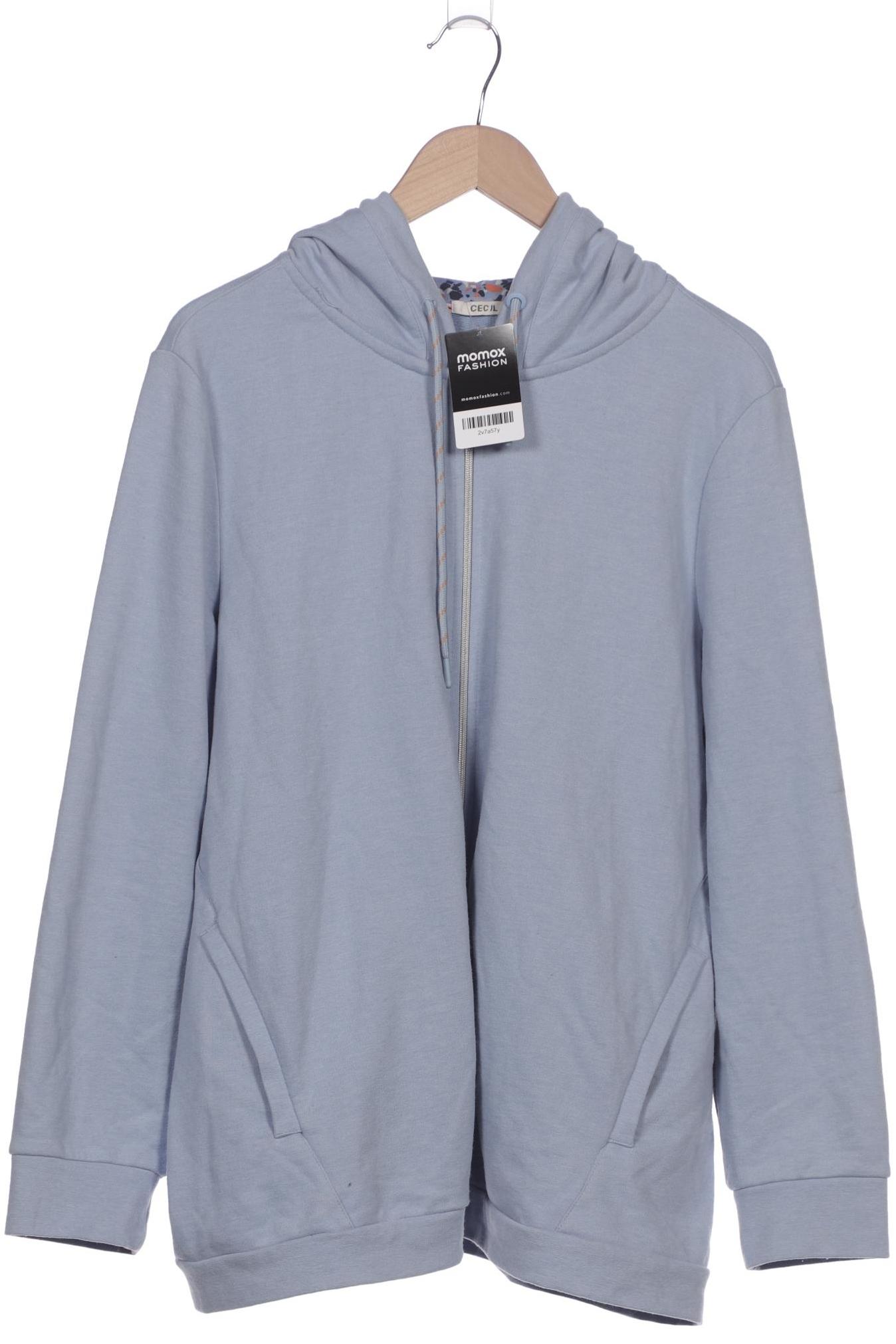 

Cecil Damen Kapuzenpullover, blau, Gr. 46