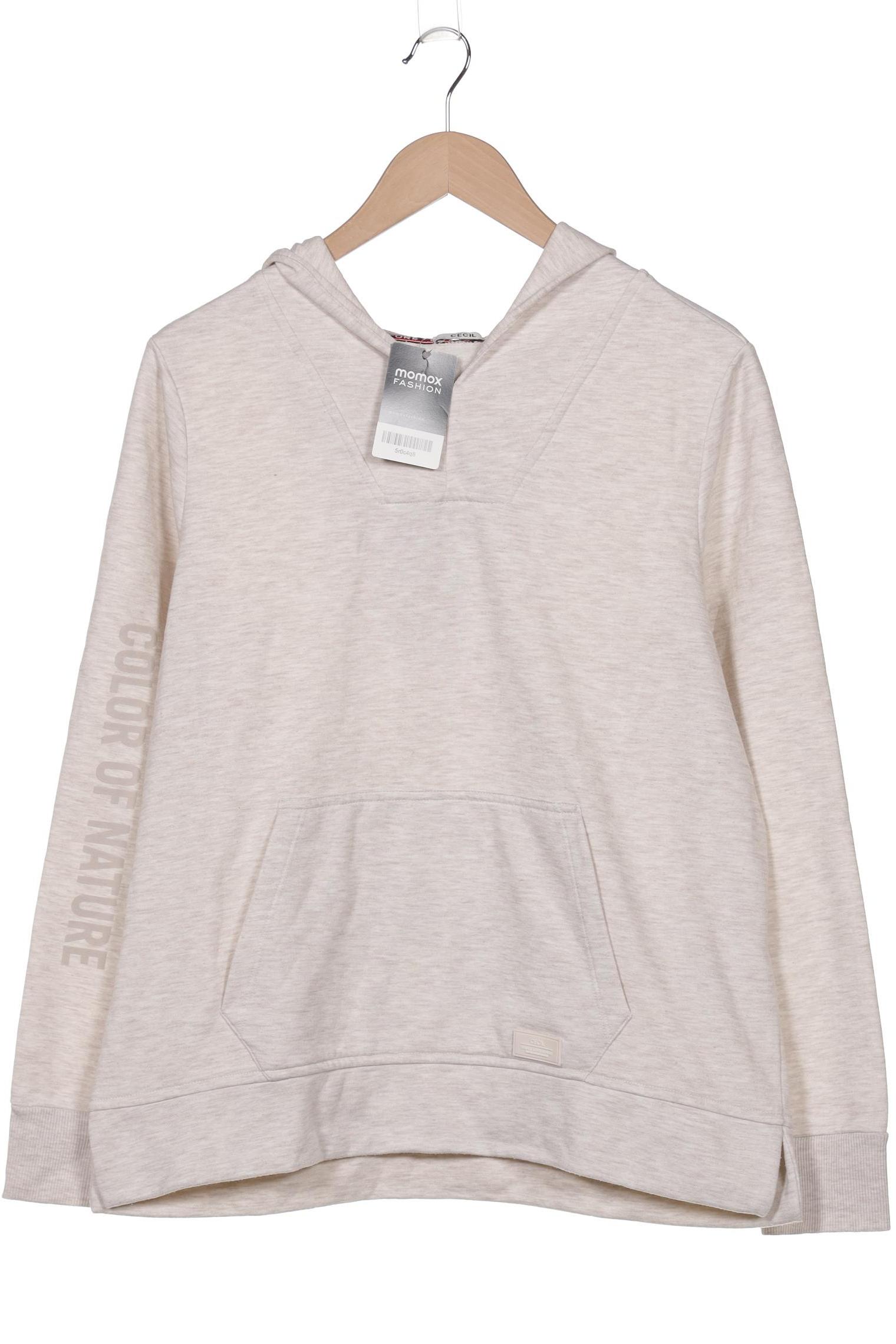 

Cecil Damen Kapuzenpullover, cremeweiß, Gr. 38