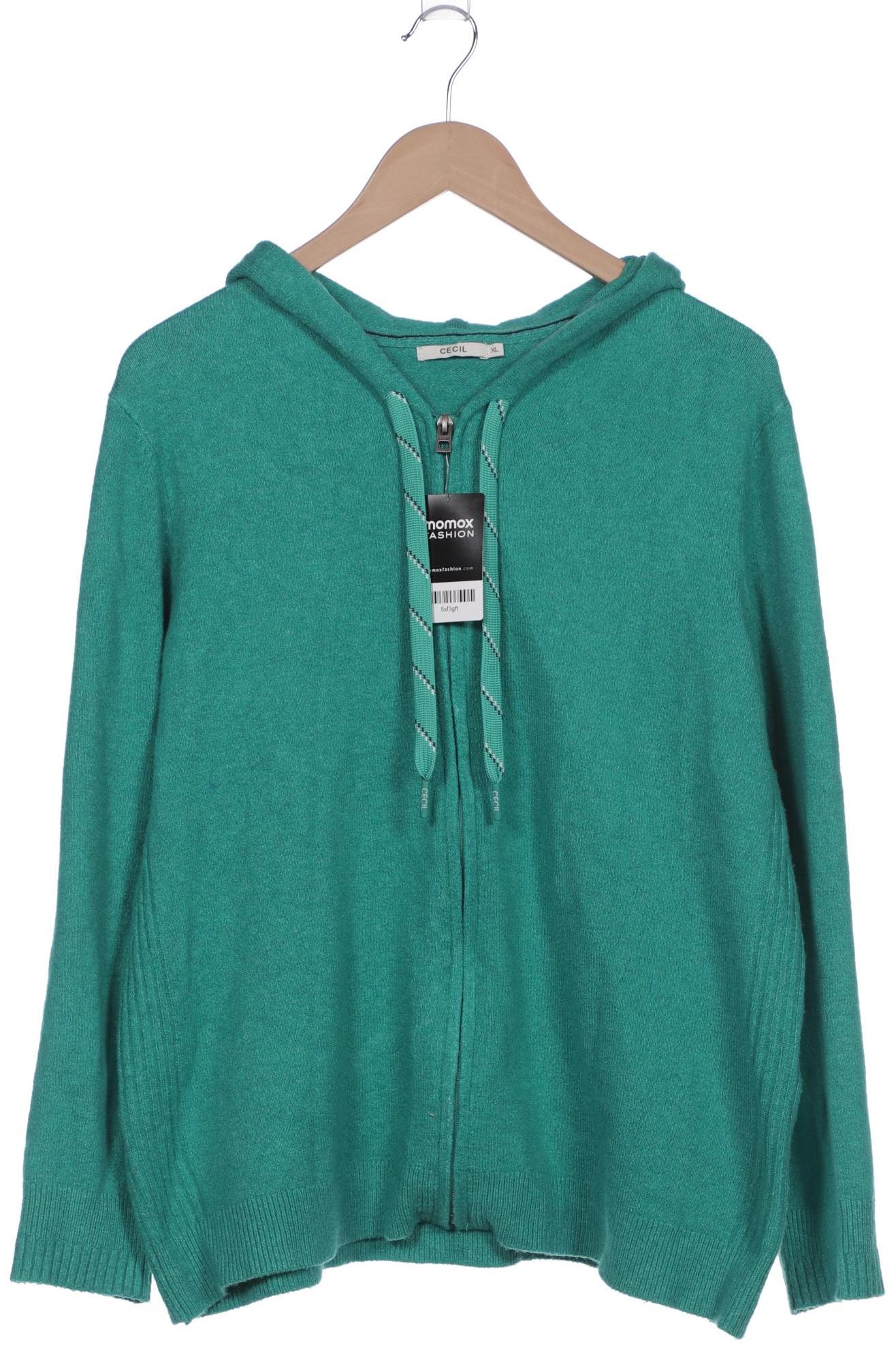 

Cecil Damen Kapuzenpullover, grün, Gr. 44