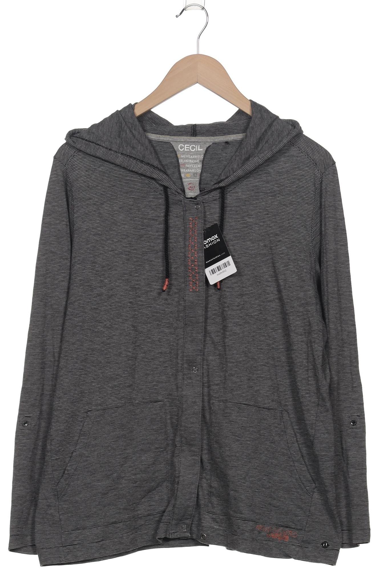 

Cecil Damen Kapuzenpullover, grau, Gr. 44
