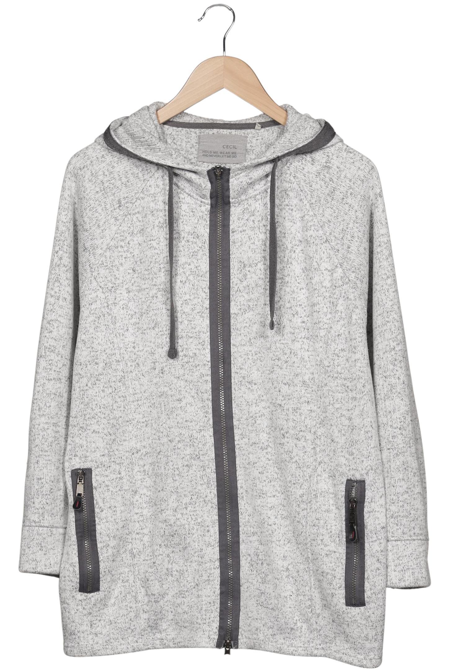 

Cecil Damen Kapuzenpullover, grau, Gr. 44