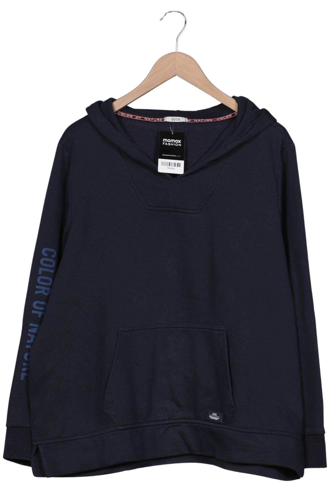 

Cecil Damen Kapuzenpullover, marineblau, Gr. 46