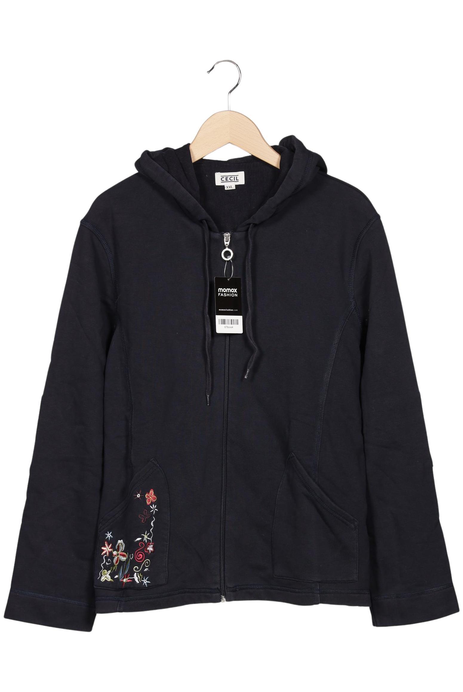 

Cecil Damen Kapuzenpullover, marineblau, Gr. 46