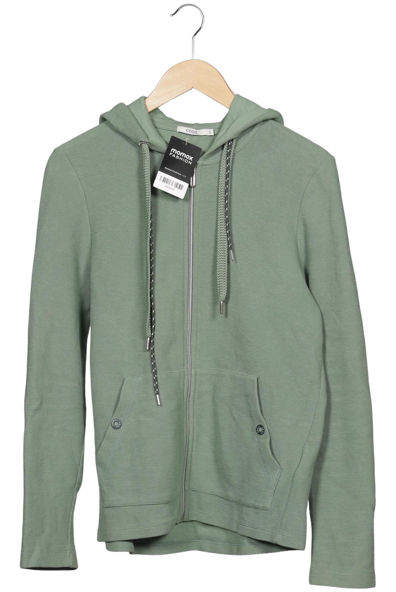 

Cecil Damen Kapuzenpullover, grün, Gr. 36