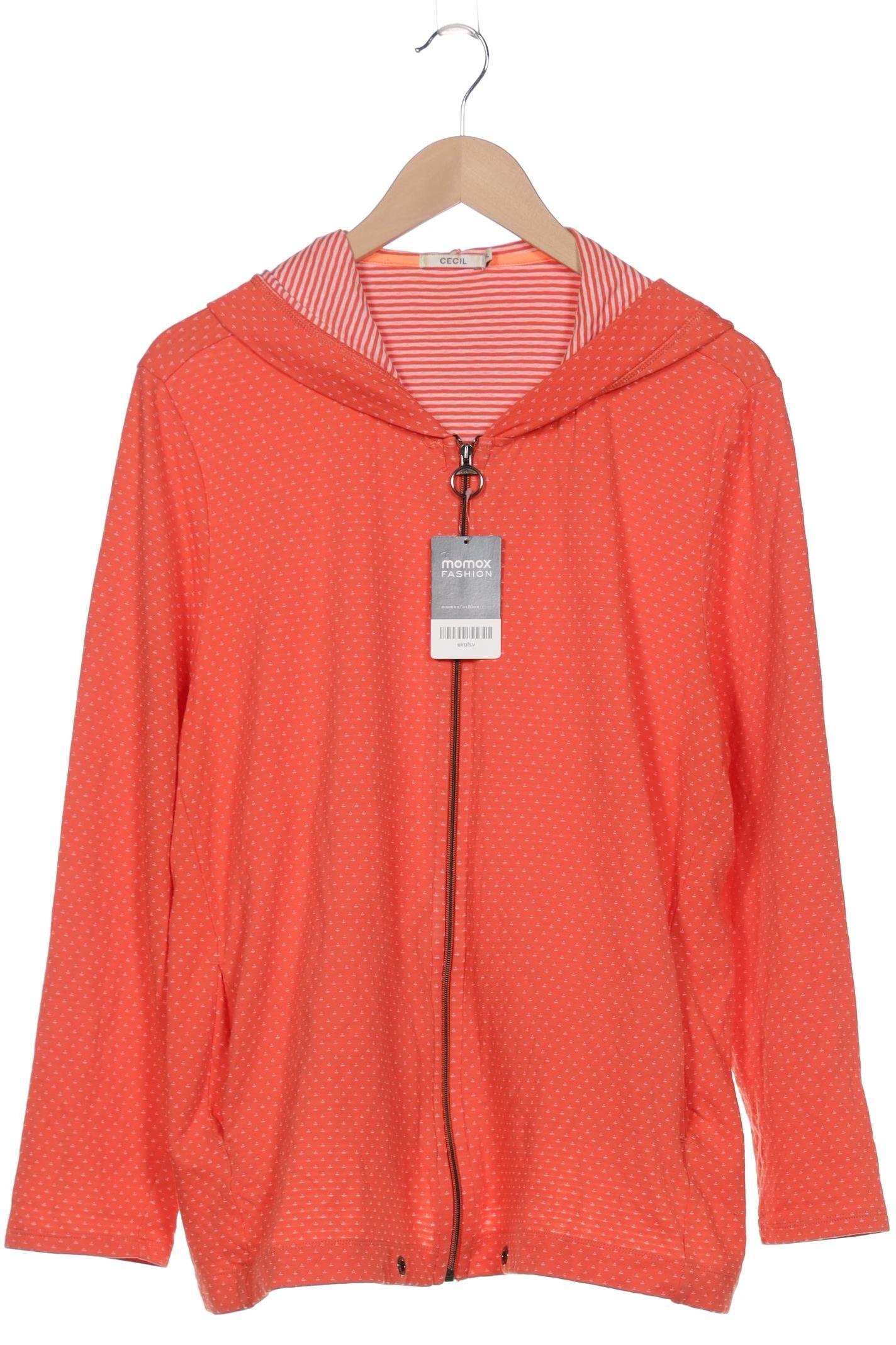 

Cecil Damen Kapuzenpullover, orange, Gr. 46