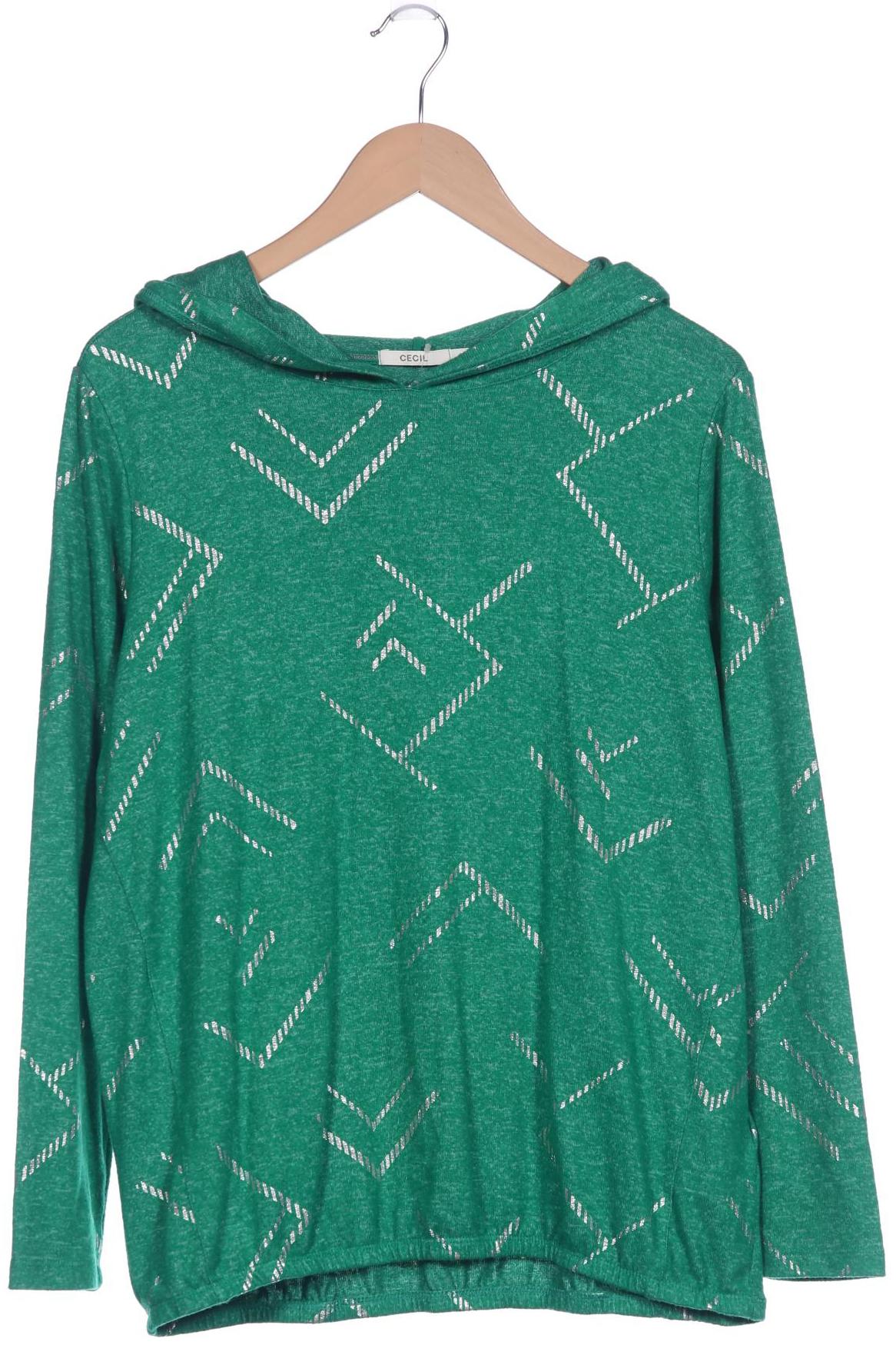 

Cecil Damen Kapuzenpullover, grün, Gr. 42