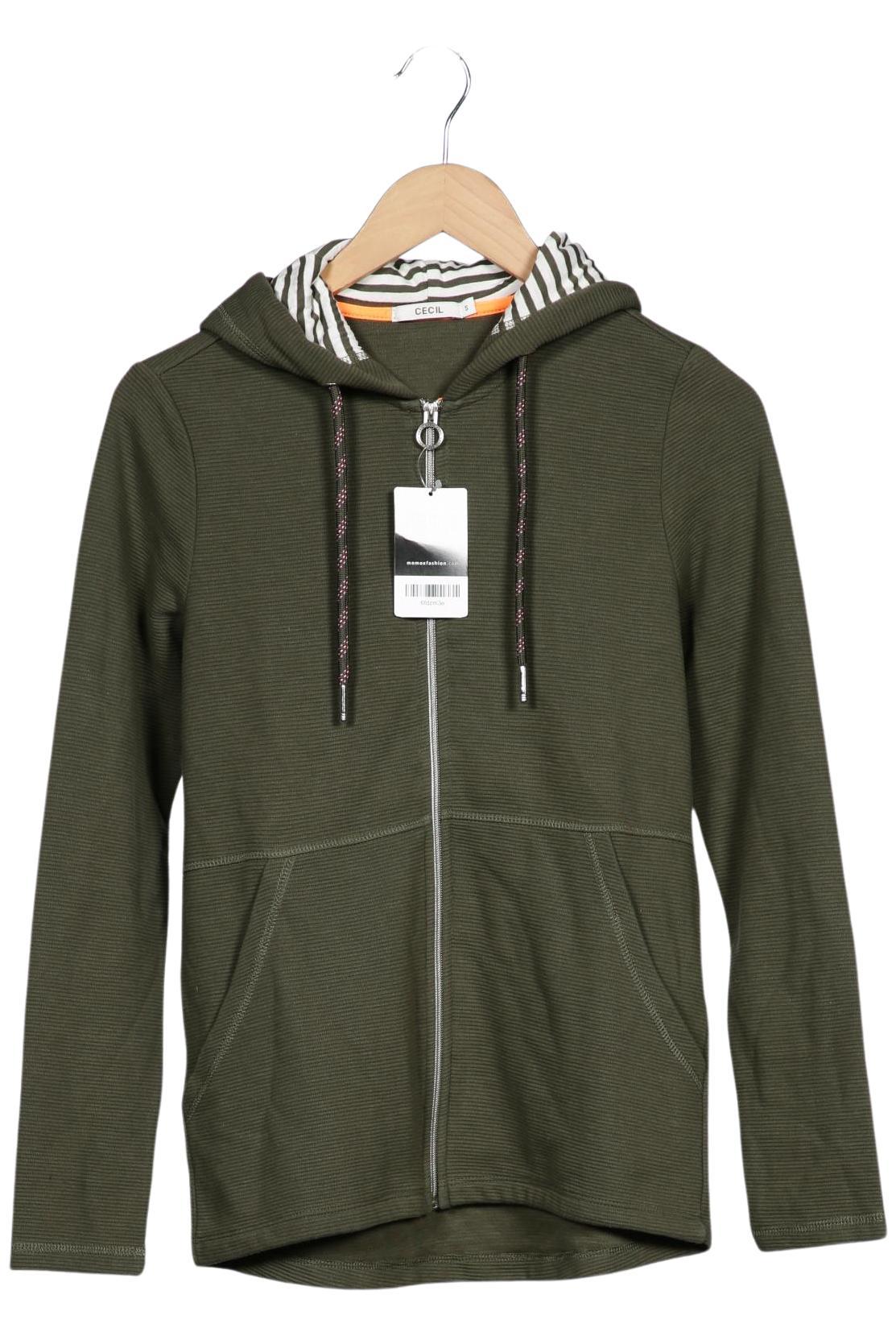 

Cecil Damen Kapuzenpullover, grün, Gr. 36