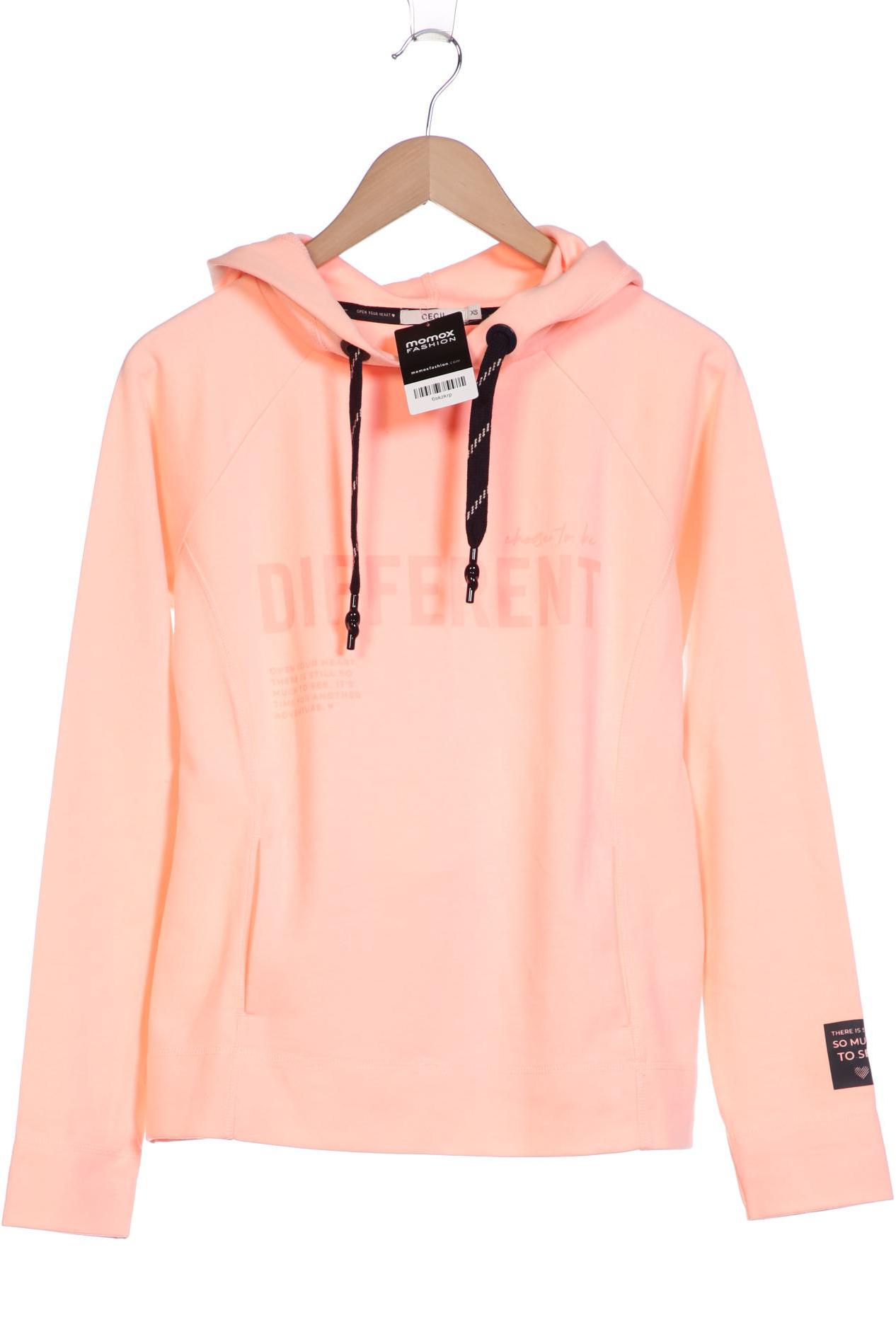 

Cecil Damen Kapuzenpullover, pink, Gr. 34