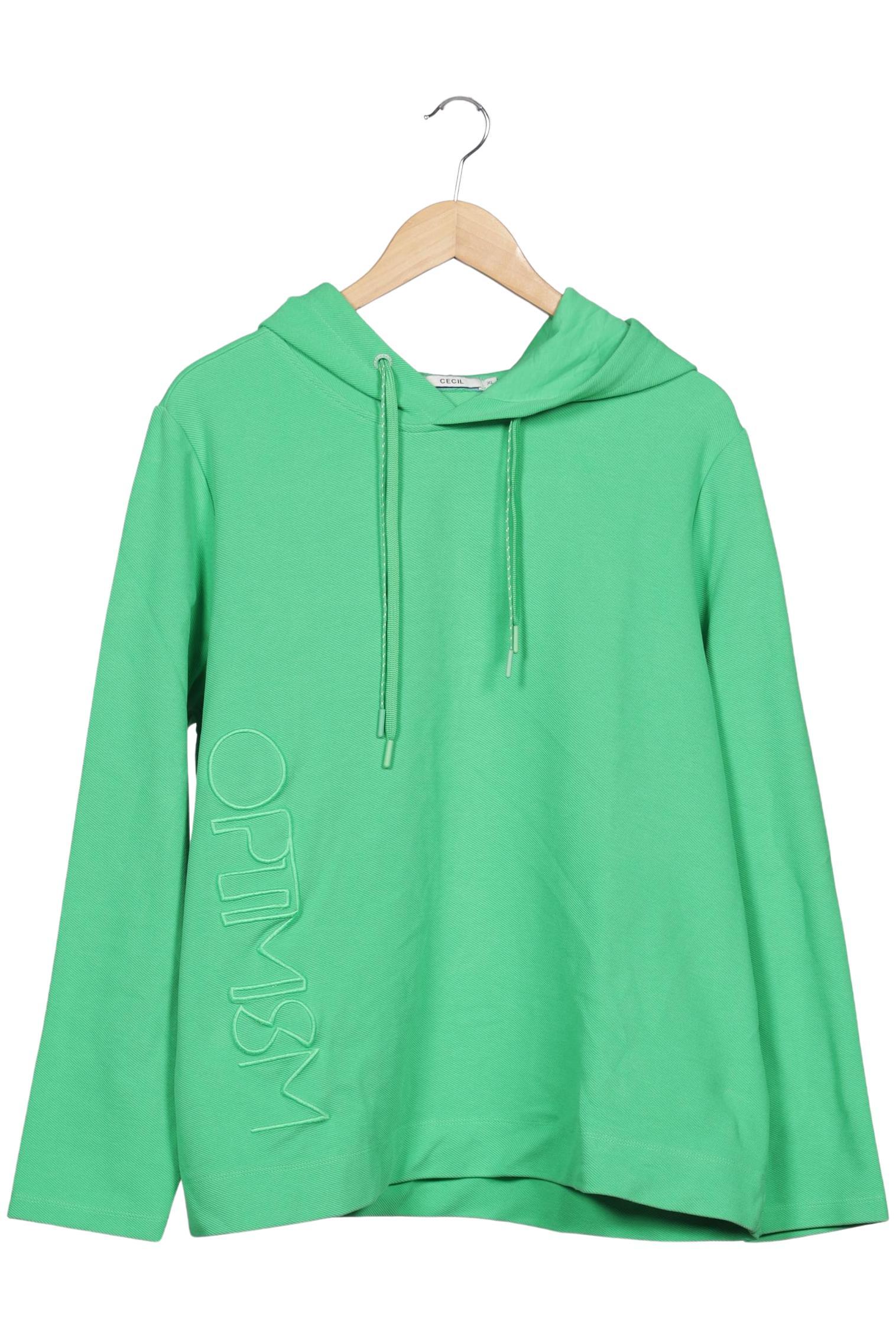 

Cecil Damen Kapuzenpullover, grün, Gr. 44