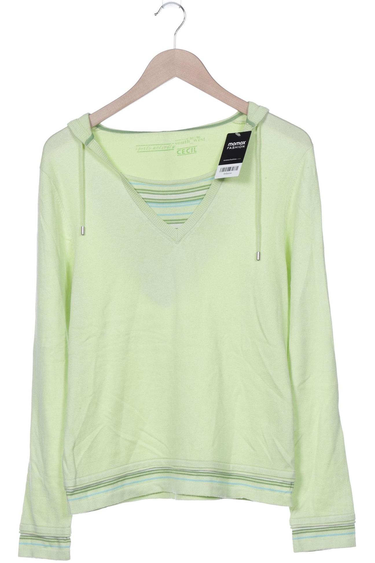 

Cecil Damen Kapuzenpullover, hellgrün, Gr. 42