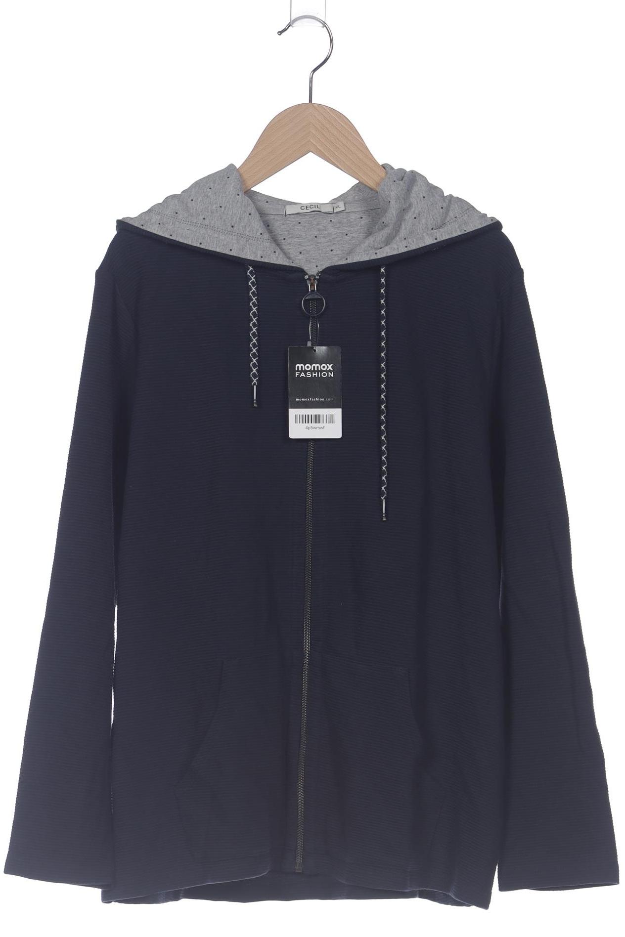 

Cecil Damen Kapuzenpullover, marineblau, Gr. 44