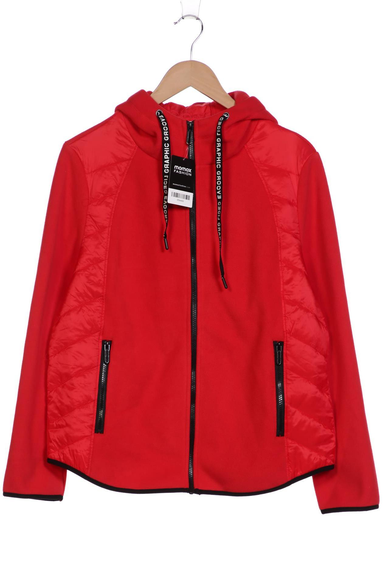 

Cecil Damen Kapuzenpullover, rot, Gr. 42