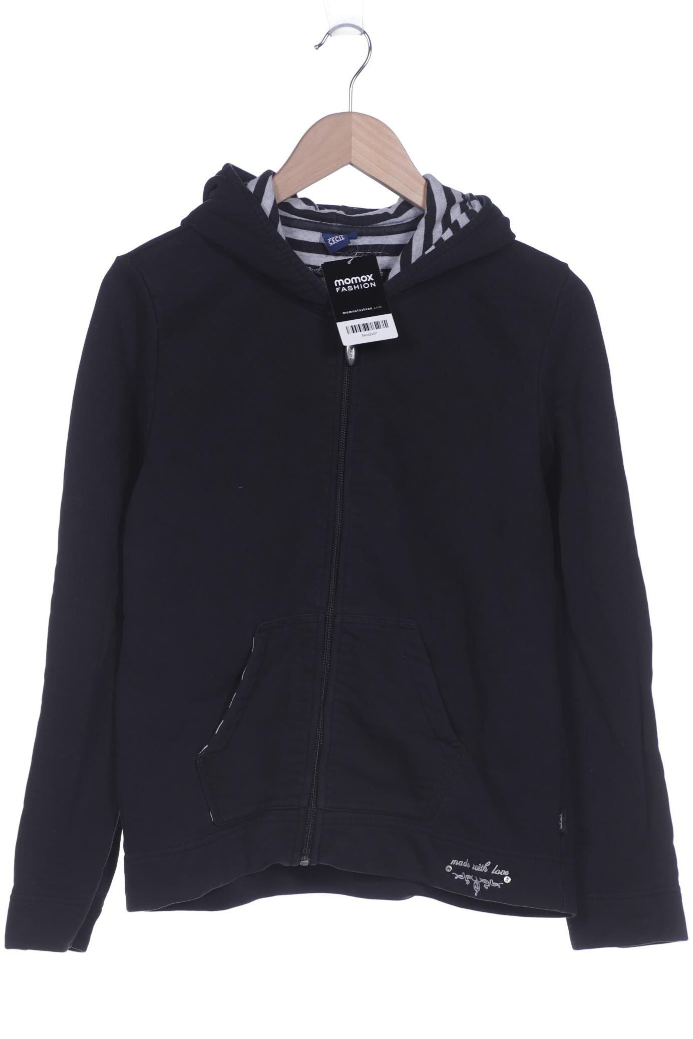 

Cecil Damen Kapuzenpullover, schwarz, Gr. 42