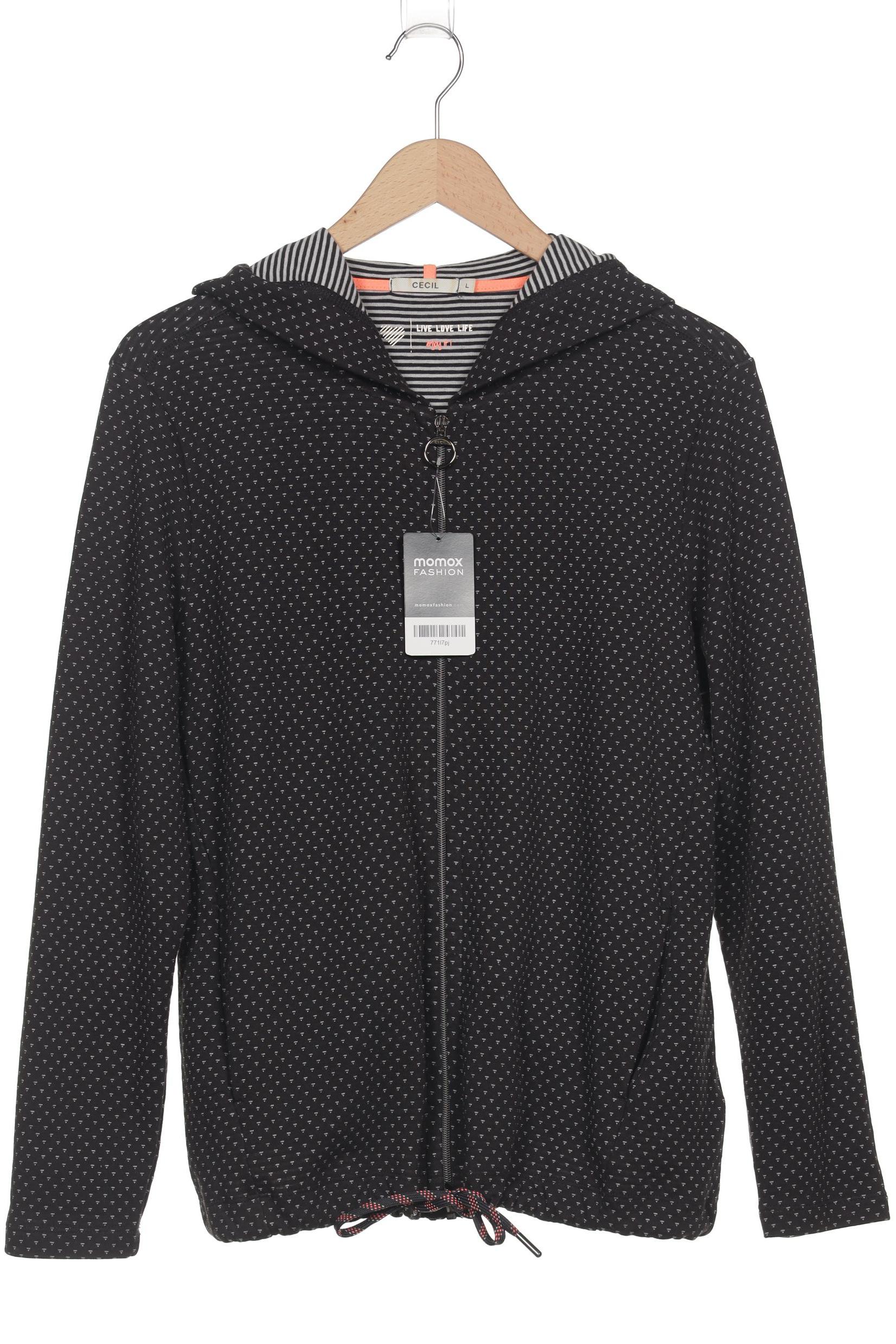 

Cecil Damen Kapuzenpullover, schwarz, Gr. 42