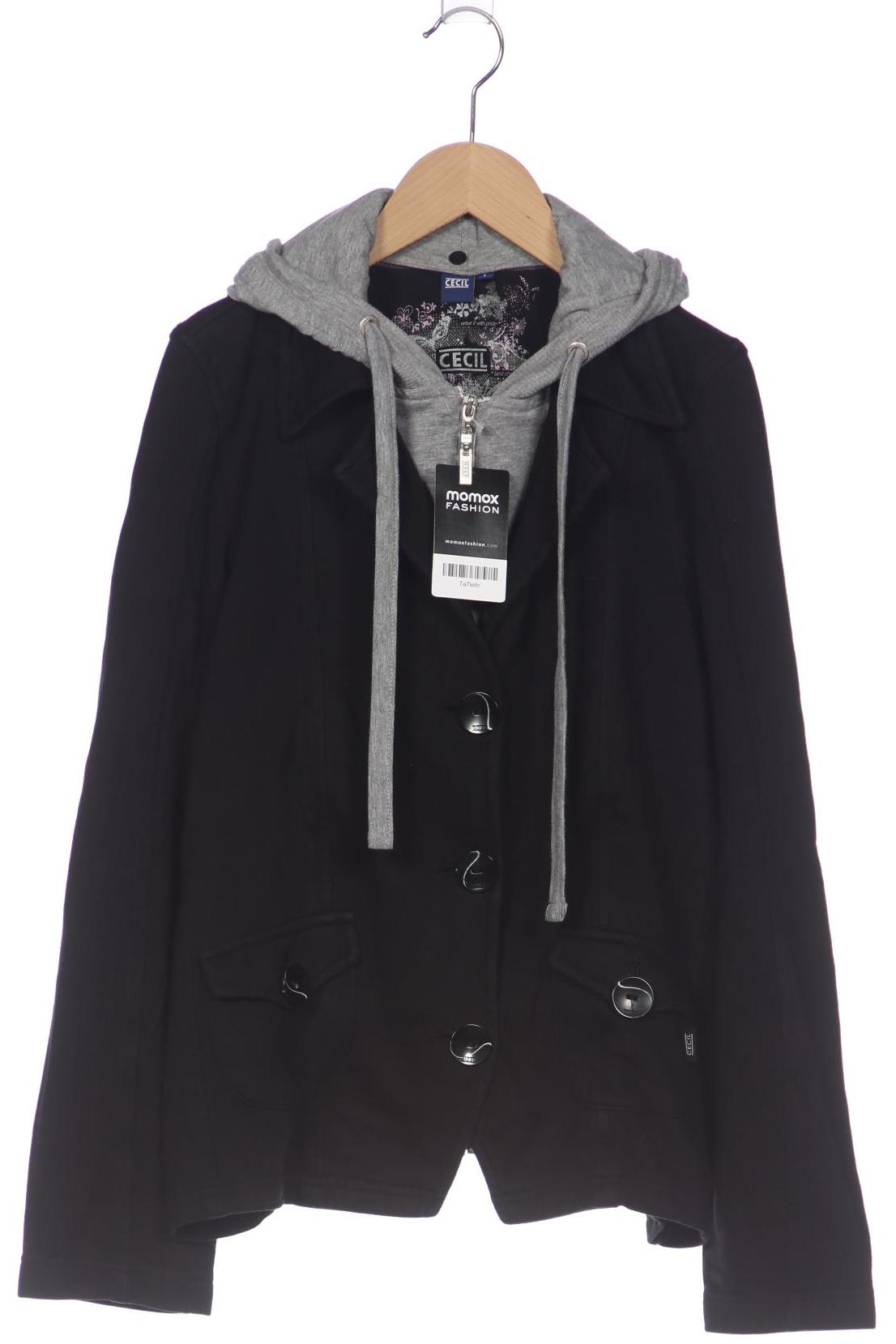 

Cecil Damen Kapuzenpullover, schwarz, Gr. 42