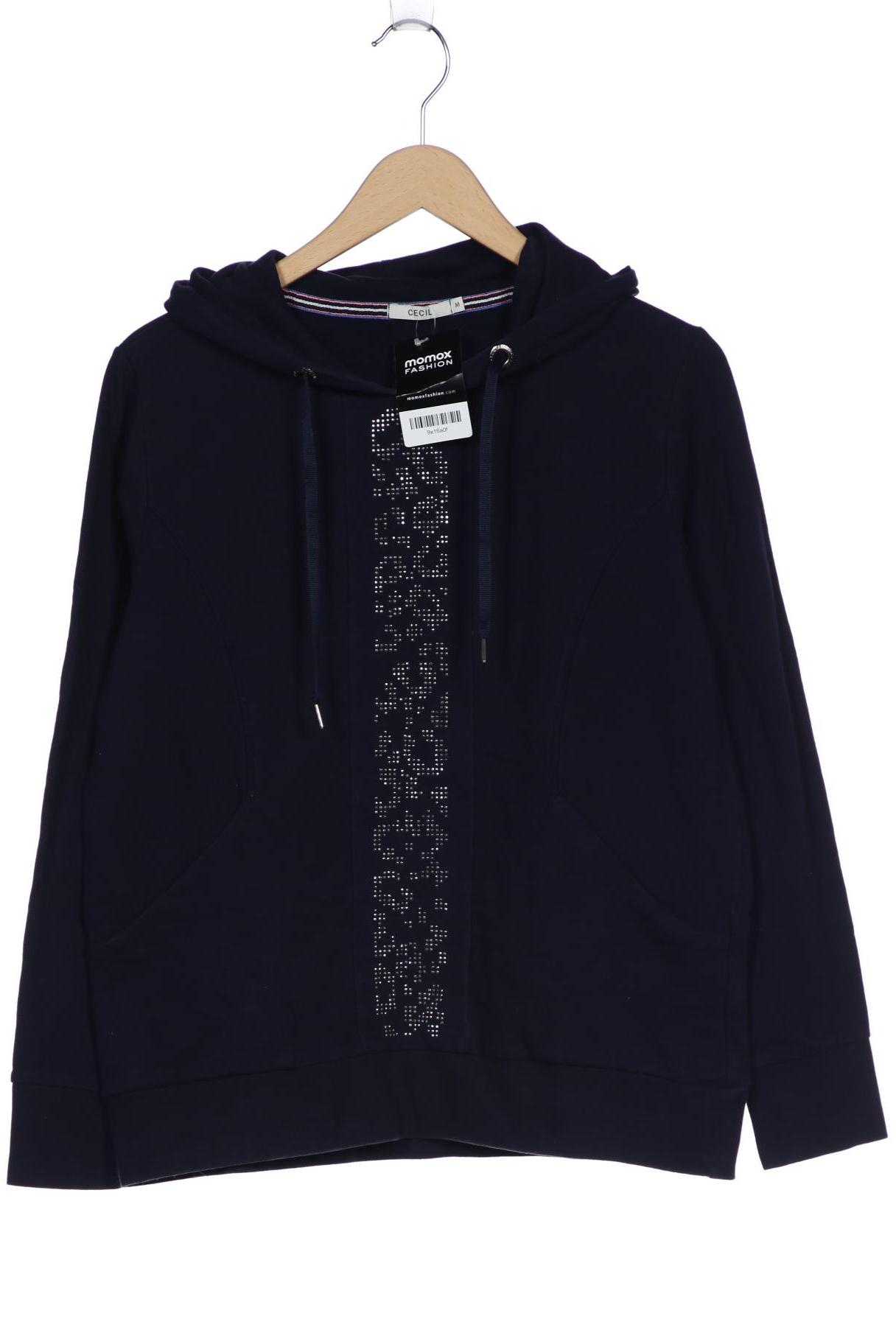 

Cecil Damen Kapuzenpullover, marineblau, Gr. 38