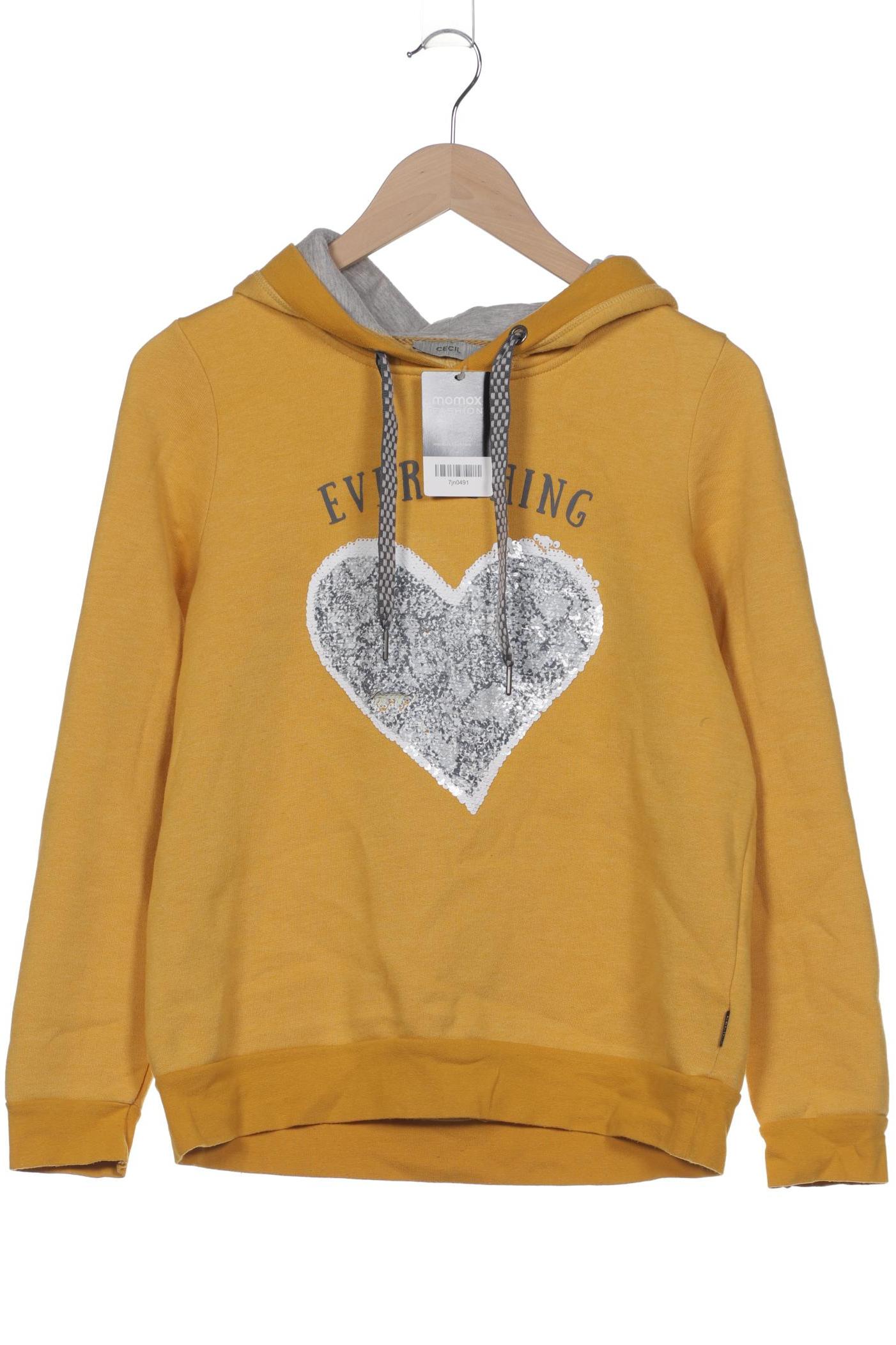 

Cecil Damen Kapuzenpullover, orange, Gr. 36