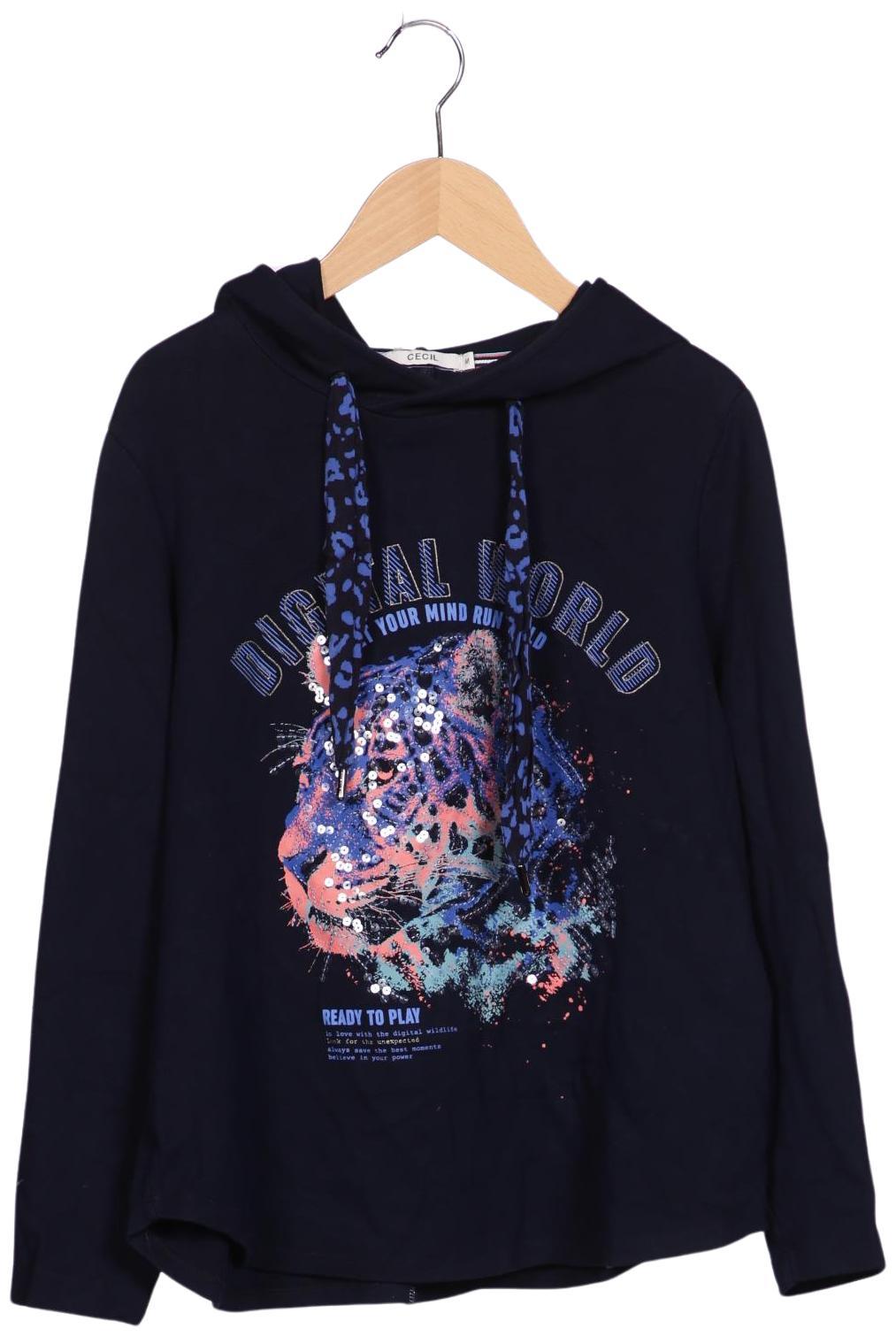 

Cecil Damen Kapuzenpullover, marineblau, Gr. 38