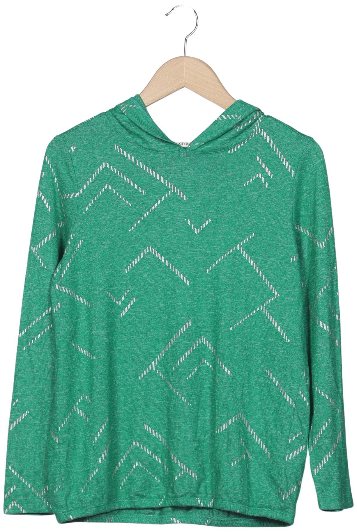 

Cecil Damen Kapuzenpullover, grün, Gr. 36
