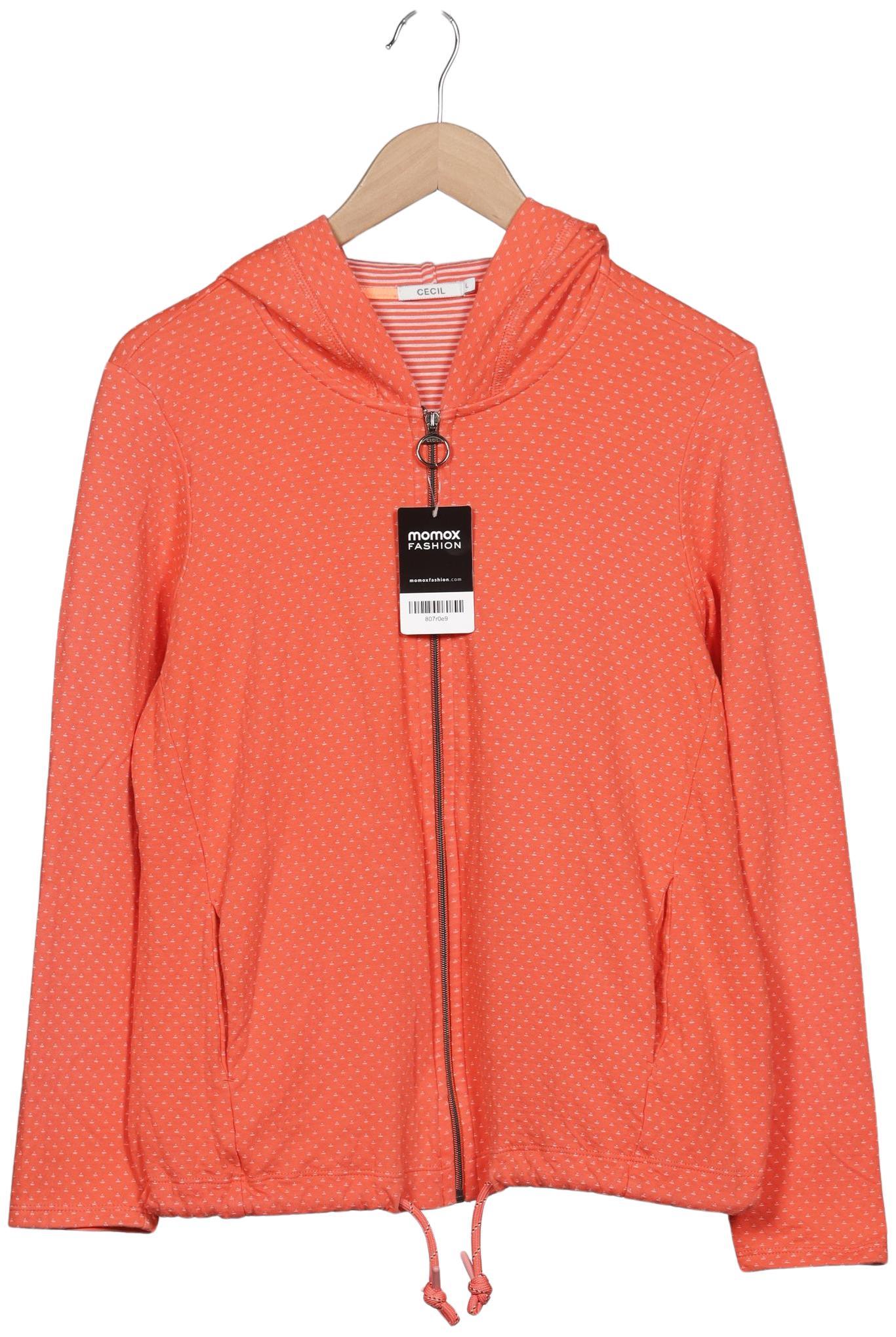 

Cecil Damen Kapuzenpullover, orange, Gr. 42