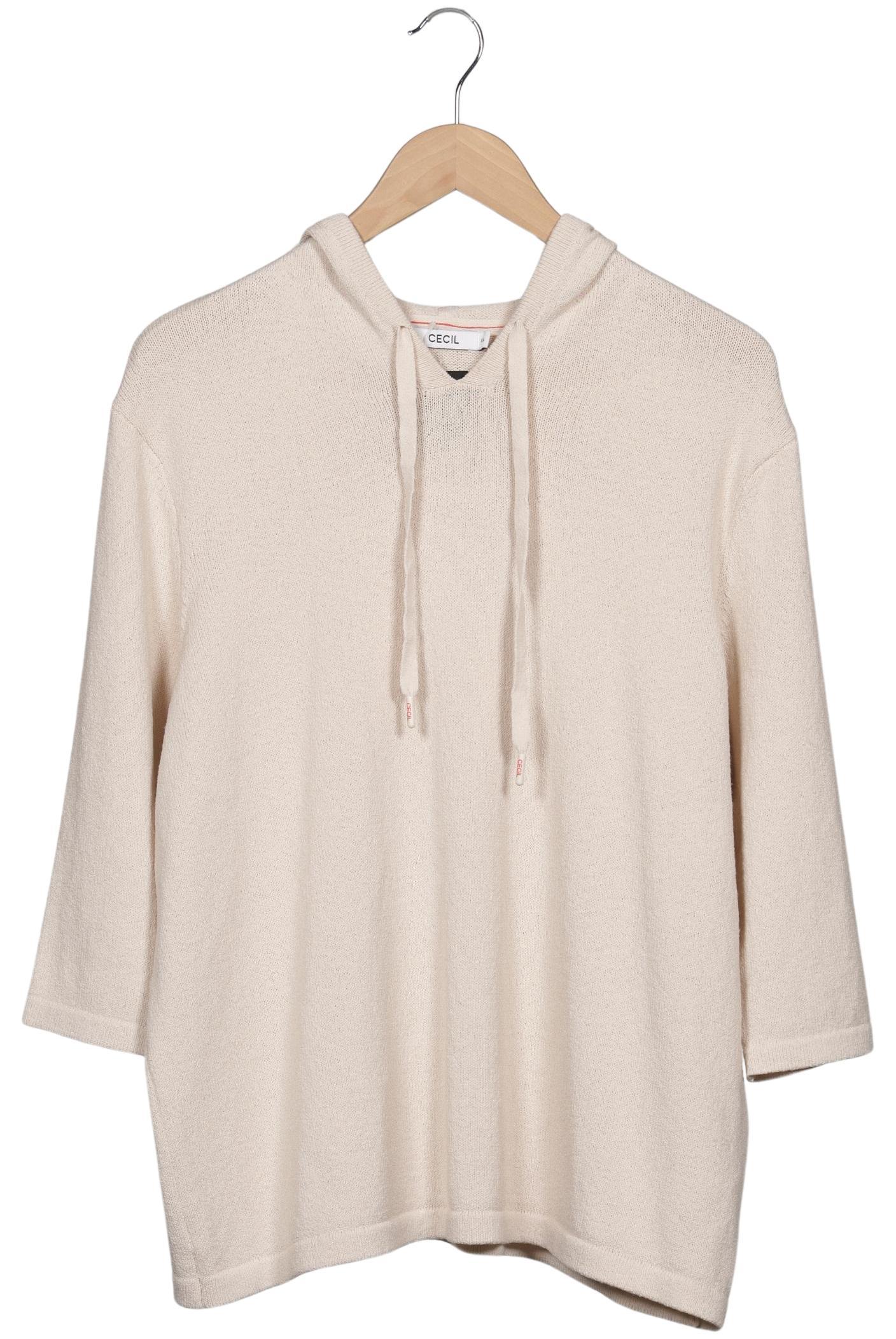 

Cecil Damen Kapuzenpullover, beige, Gr. 46