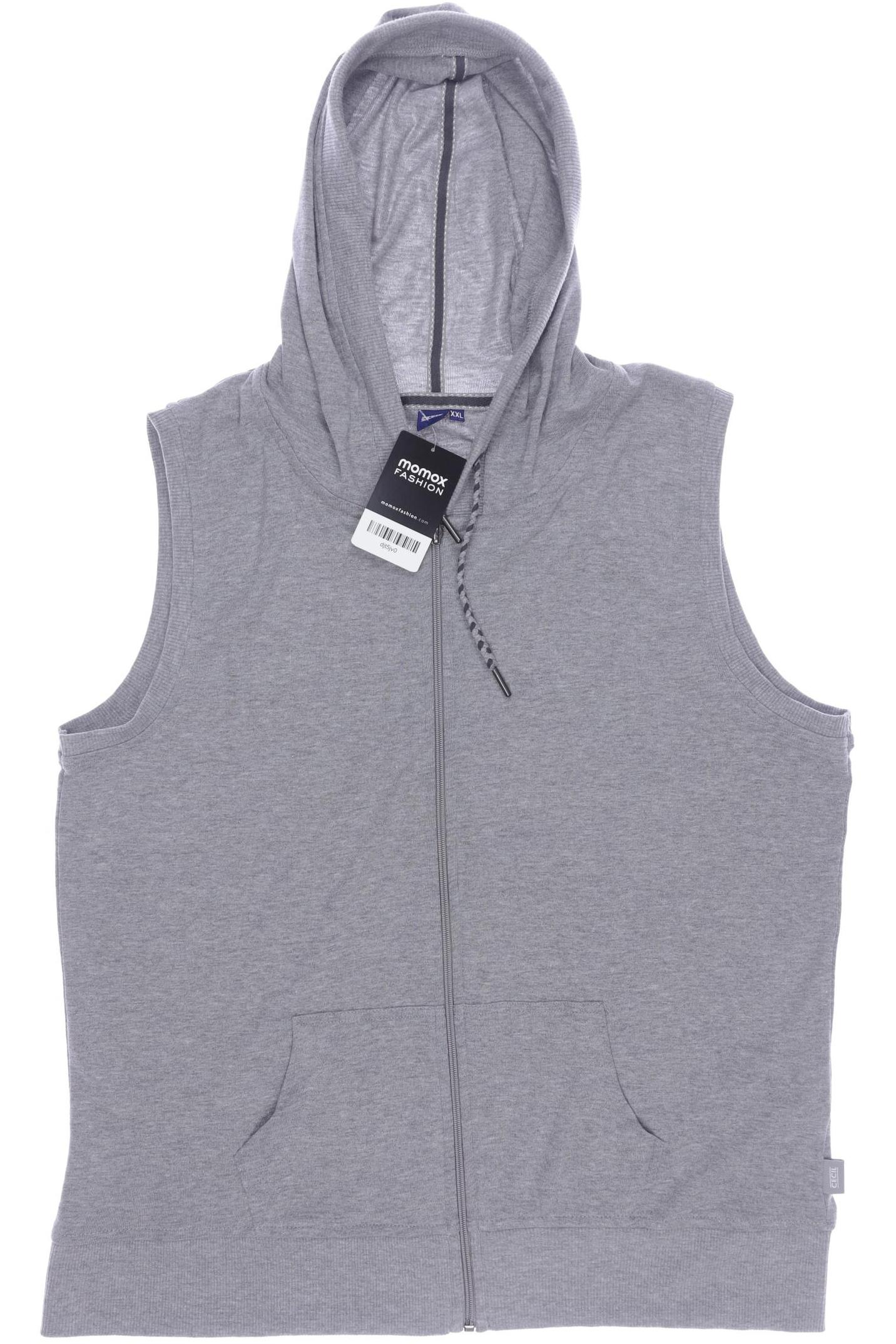 

Cecil Damen Kapuzenpullover, grau, Gr. 46