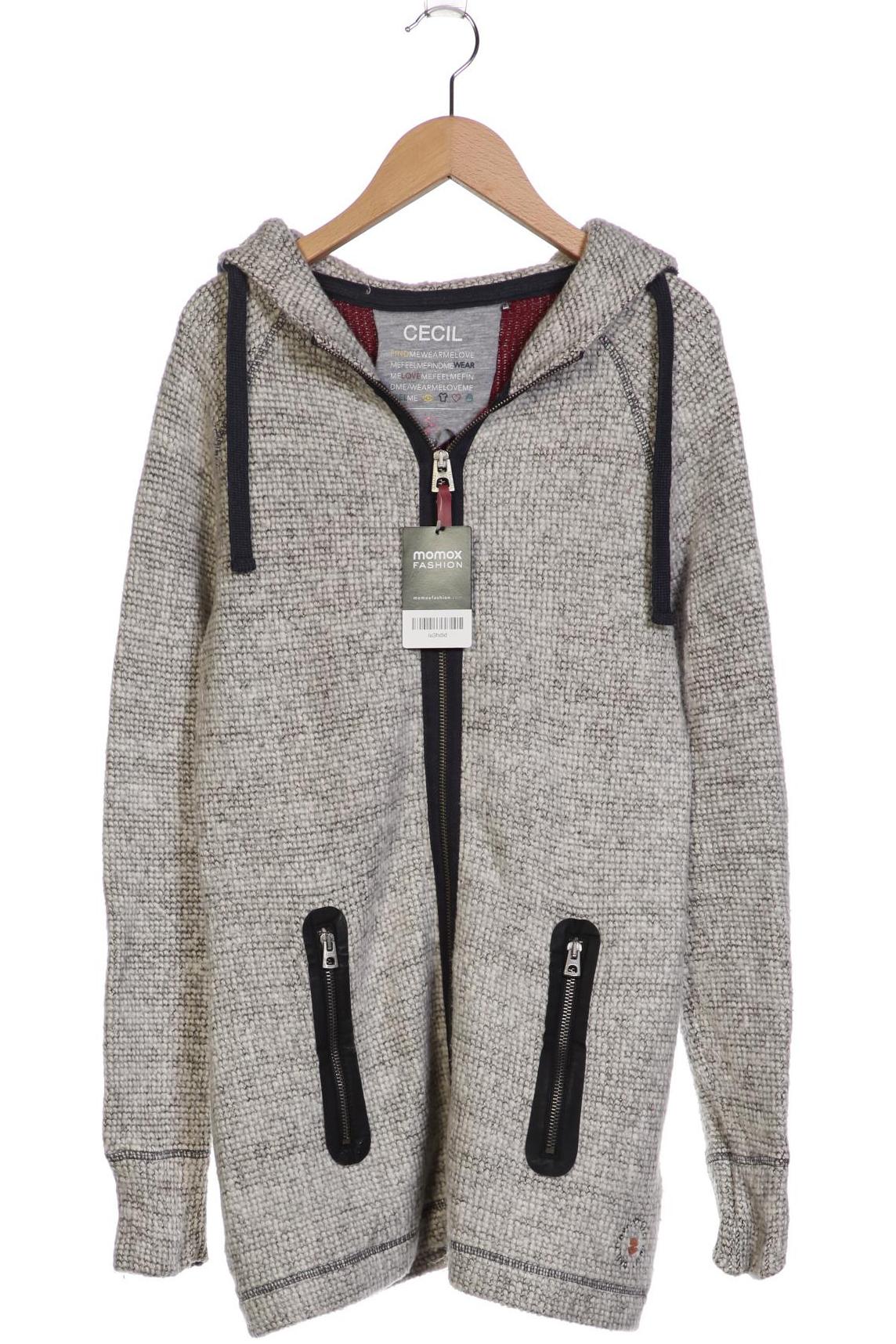 

Cecil Damen Kapuzenpullover, grau, Gr. 34