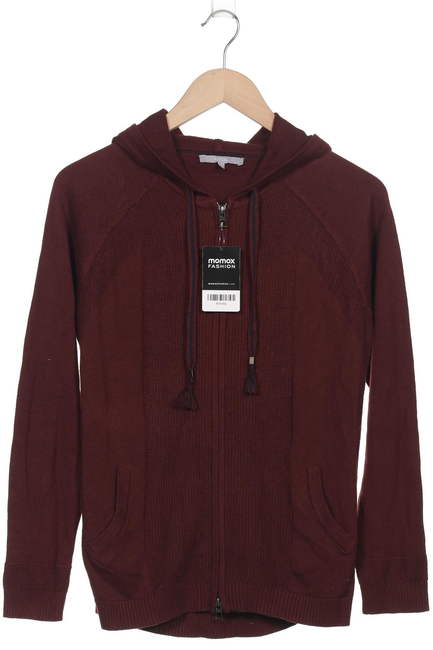 

Cecil Damen Kapuzenpullover, bordeaux, Gr. 36